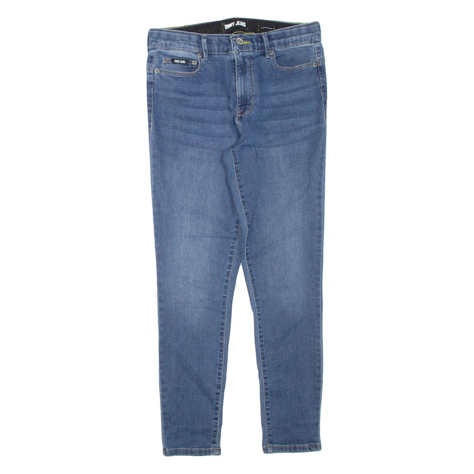 DKNY Womens Jeans Blue Regular Skinny W30 L29 Refurbished - N/A refurbished available on Cerqular