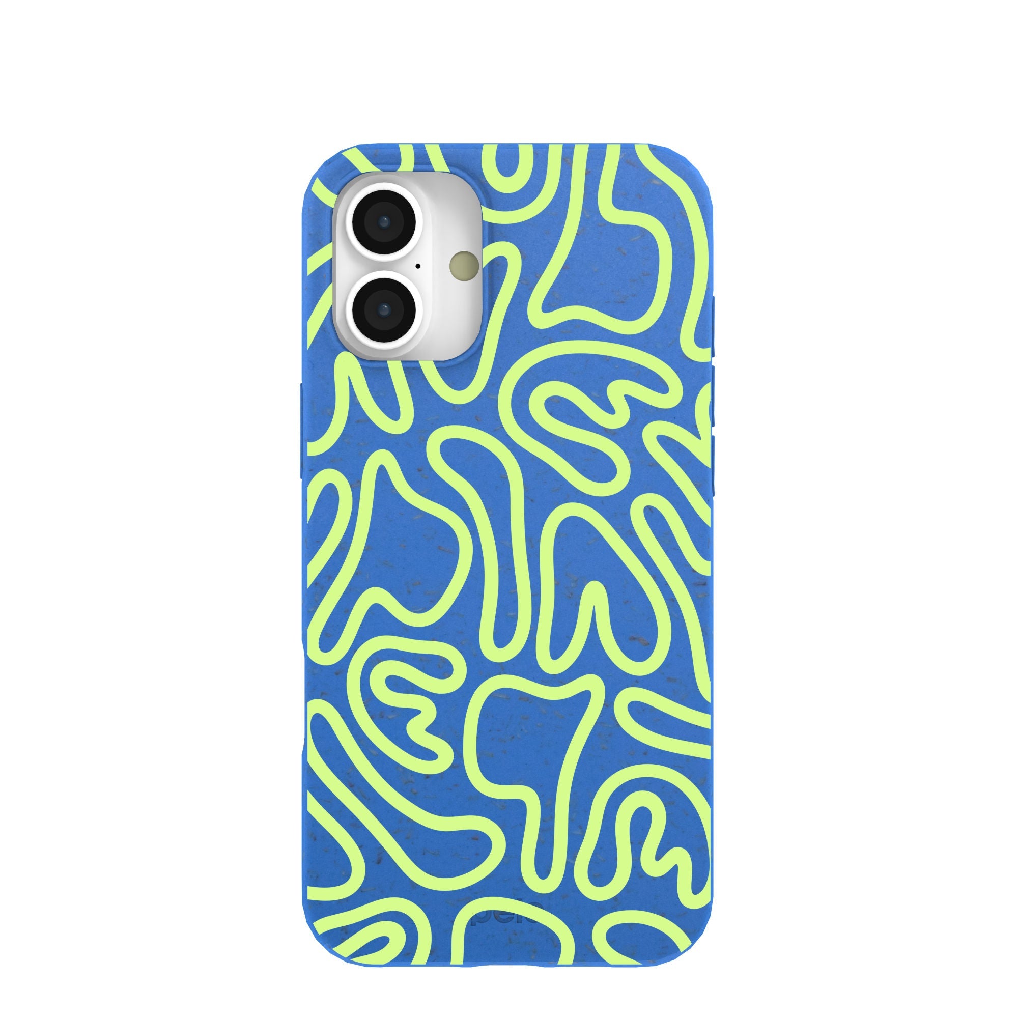 Buy Electric Blue Dizzy Dreams iPhone 16 Plus Case Refurbished - $65.00 Electric Blue Dizzy Dreams iPhone 16 Plus Case Refurbished - Pela Case refurbished available on Cerqular