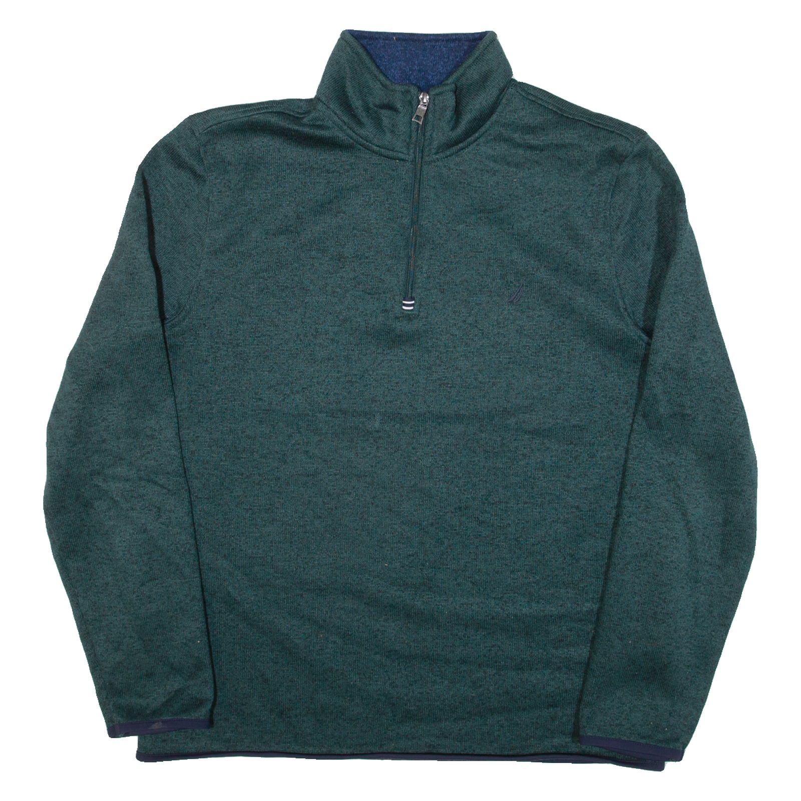 NAUTICA Mens Fleece Green 1/2 Zip L Refurbished - N/A refurbished available on Cerqular