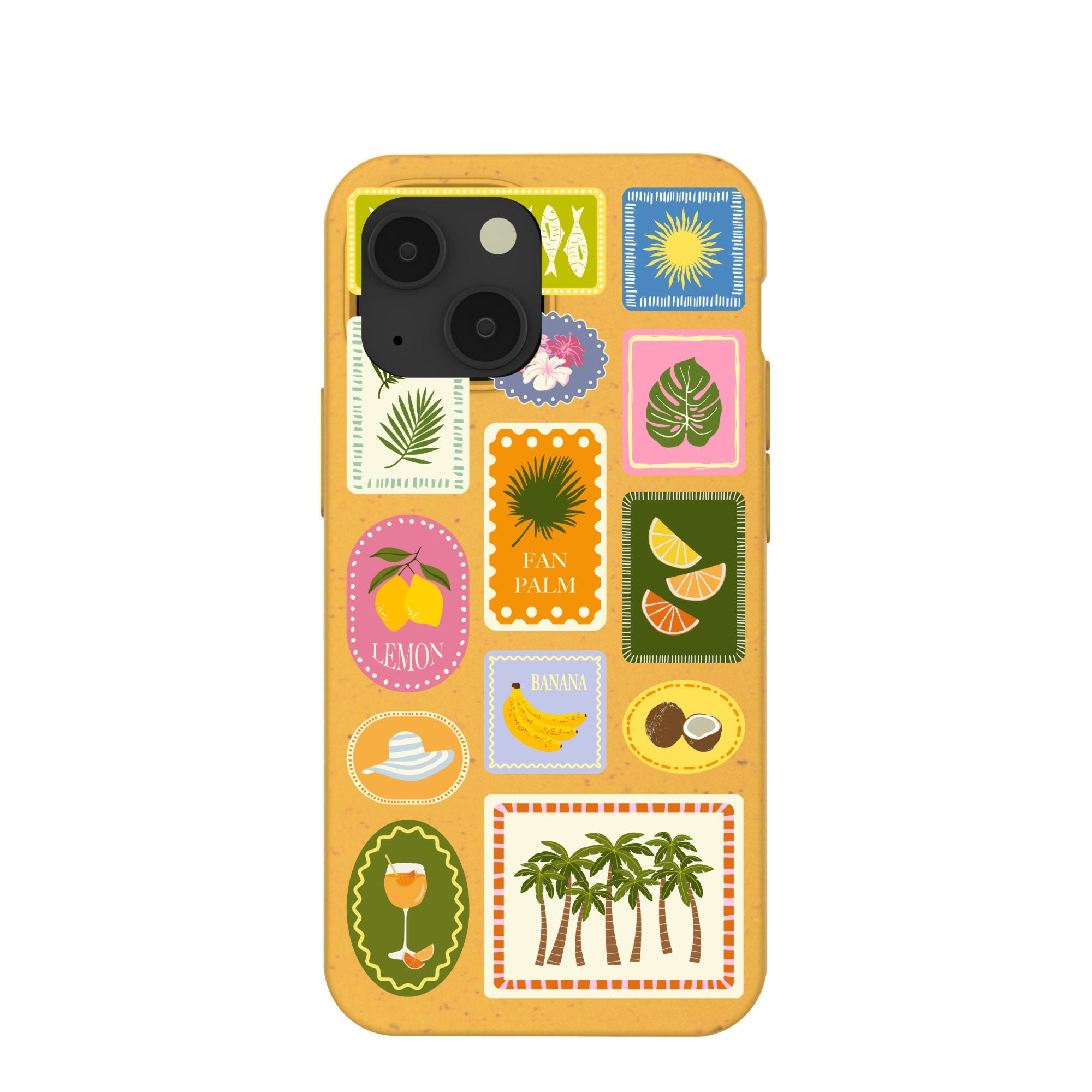 Honey Summer Paradise iPhone 13 Mini Case Refurbished - Pela Case refurbished available on Cerqular