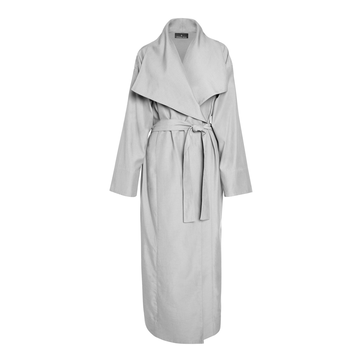 Lâcher Prise - Exode Grey Trench Coat Refurbished - Lacher Prise Apparel refurbished available on Cerqular