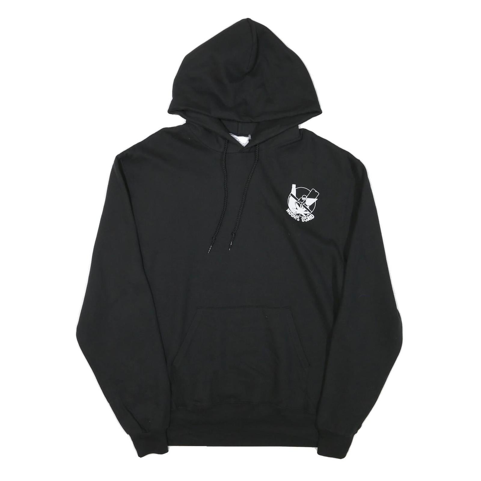 Buy CHAMPION Mens Black Cotton Blend Pullover Hoodie M Graphic Print Refurbished - $33.79 CHAMPION Mens Black Cotton Blend Pullover Hoodie M Graphic Print Refurbished - N/A refurbished available on Cerqular