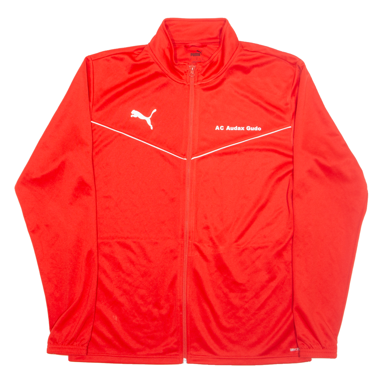 PUMA AC Audax Gudo Mens Track Jacket Red L Refurbished - N/A refurbished available on Cerqular