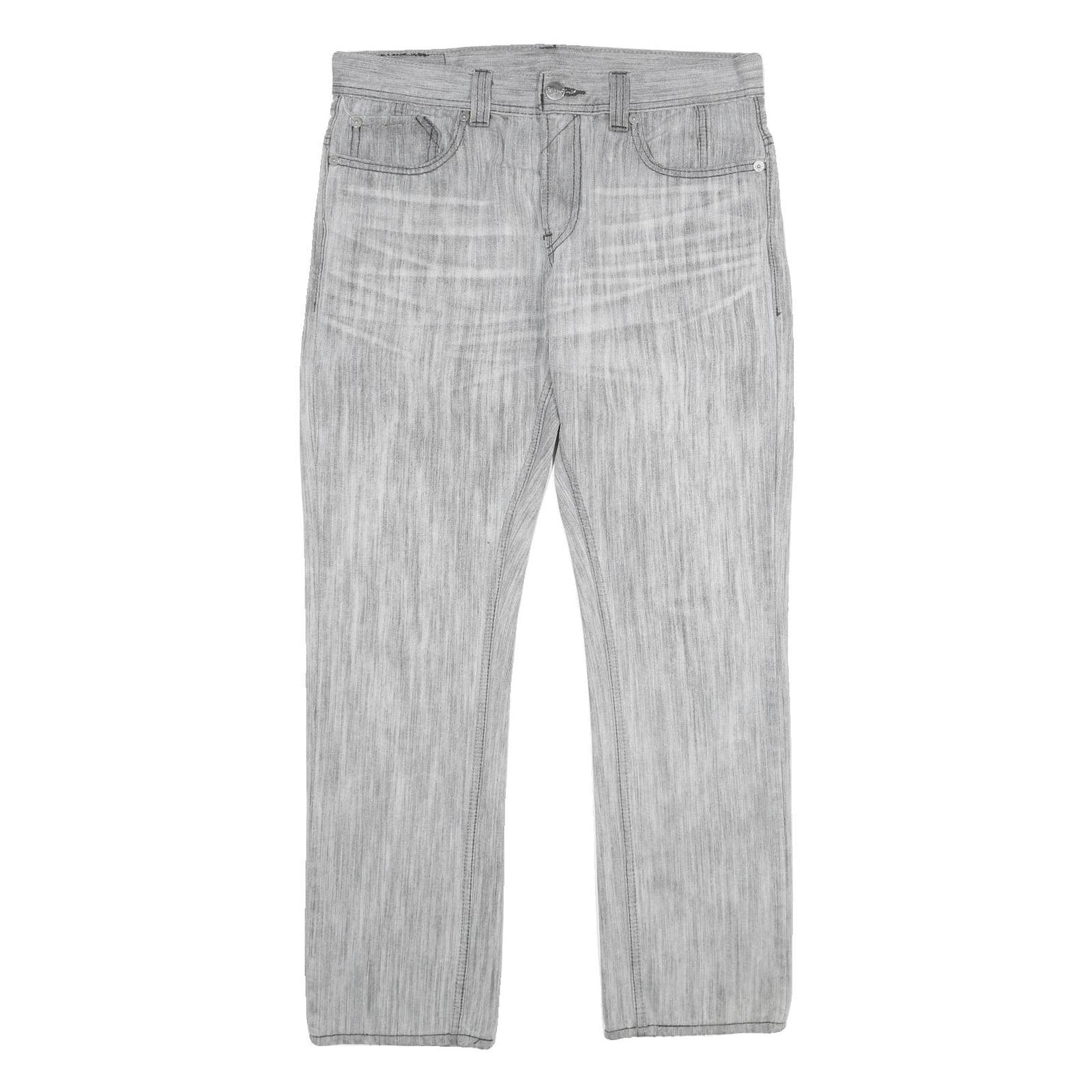 LEVI'S Mens Regular Fit Blue Denim Straight Jeans W32 L32 Classic Zip Pocket Refurbished - N/A refurbished available on Cerqular