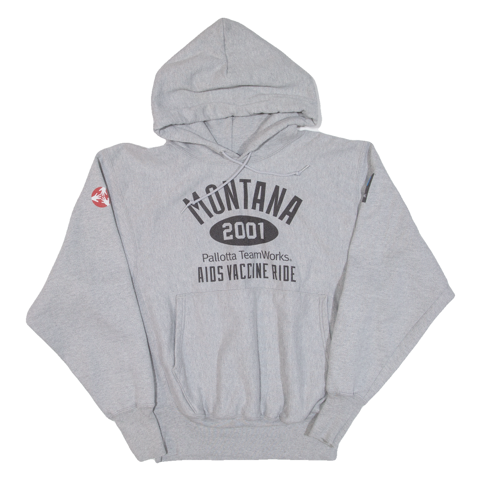 CHAMPION REVERSE WEAVE Montana 2001 Mens Grey Hoodie USA M Refurbished - N/A refurbished available on Cerqular
