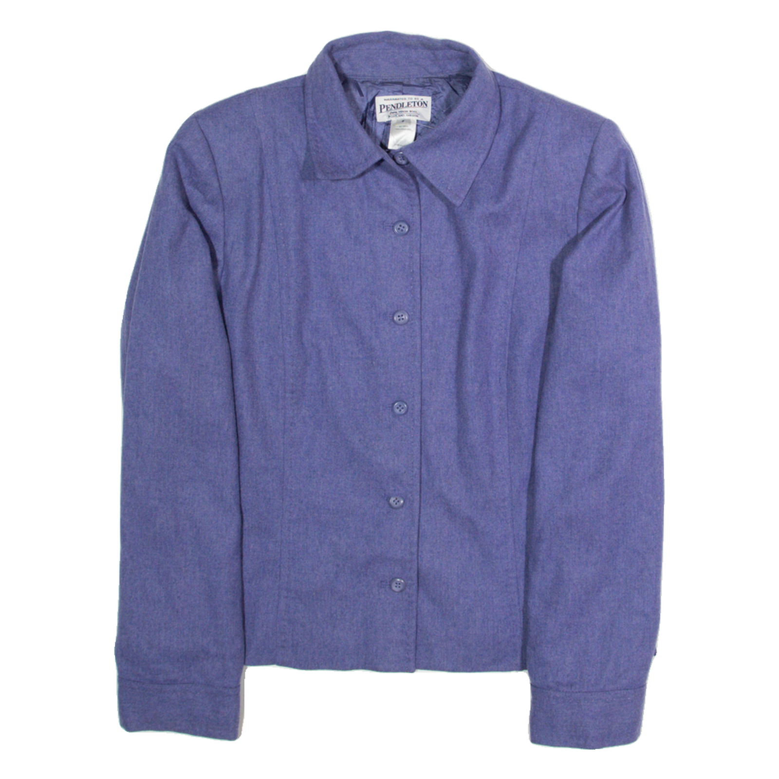 PENDLETON Womens Blazer Jacket Purple Wool XS Refurbished - N/A refurbished available on Cerqular