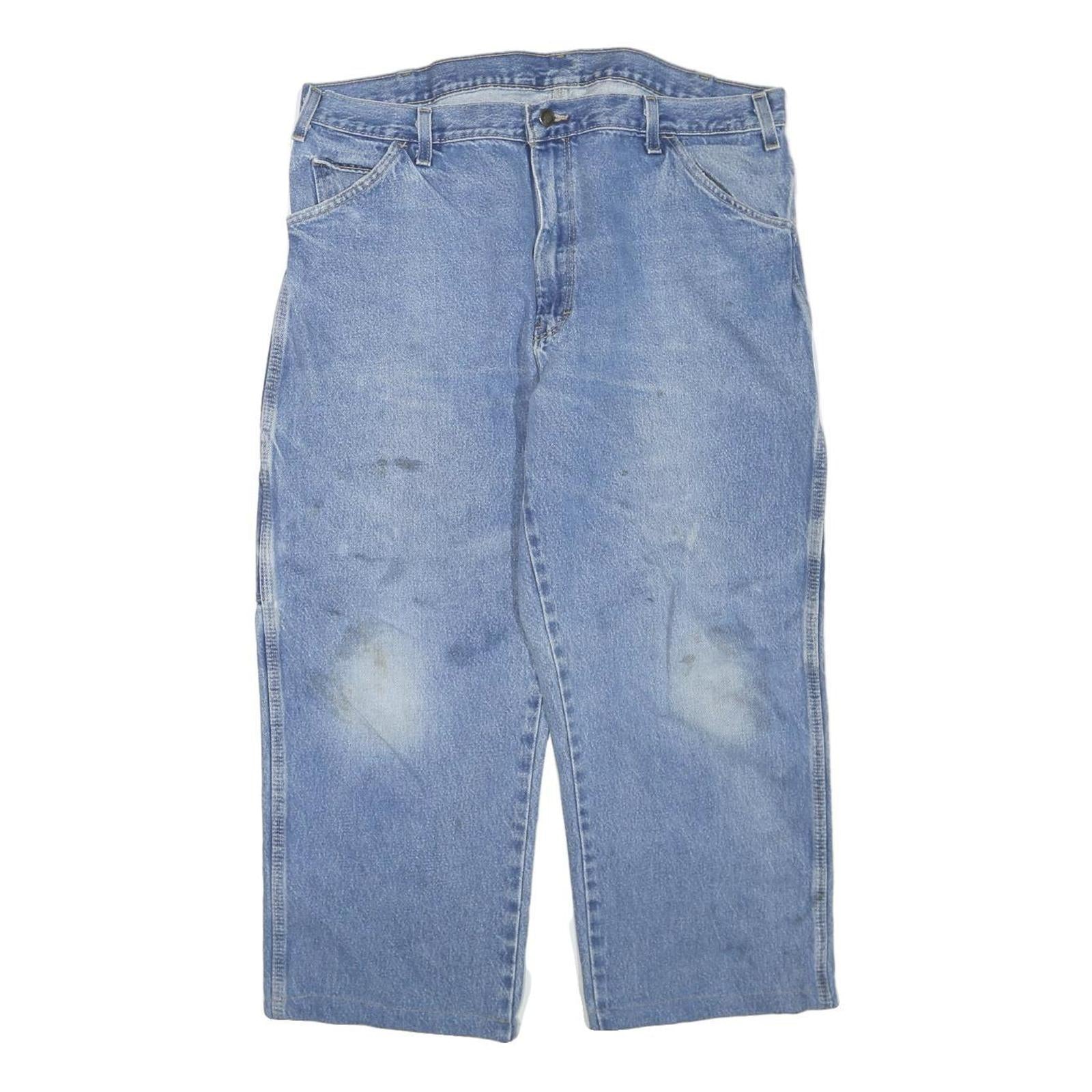 Buy DICKIES Mens Jeans Blue Regular Straight Denim Light W38 L22 Workwear Carpenter Refurbished - $31.19 DICKIES Mens Jeans Blue Regular Straight Denim Light W38 L22 Workwear Carpenter Refurbished - N/A refurbished available on Cerqular
