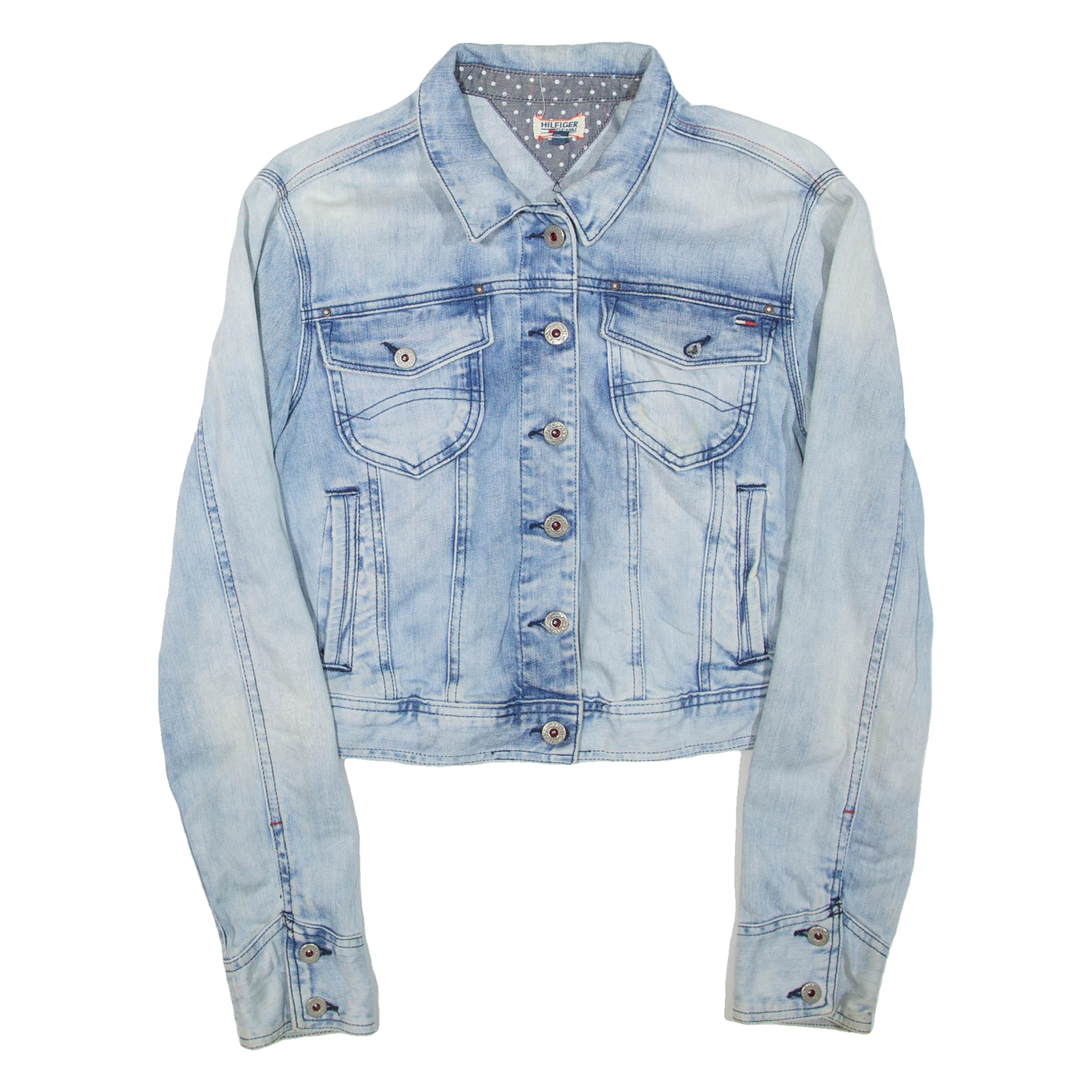 Buy TOMMY HILFIGER Womens Denim Jacket Blue M Refurbished - $53.29 TOMMY HILFIGER Womens Denim Jacket Blue M Refurbished - N/A refurbished available on Cerqular