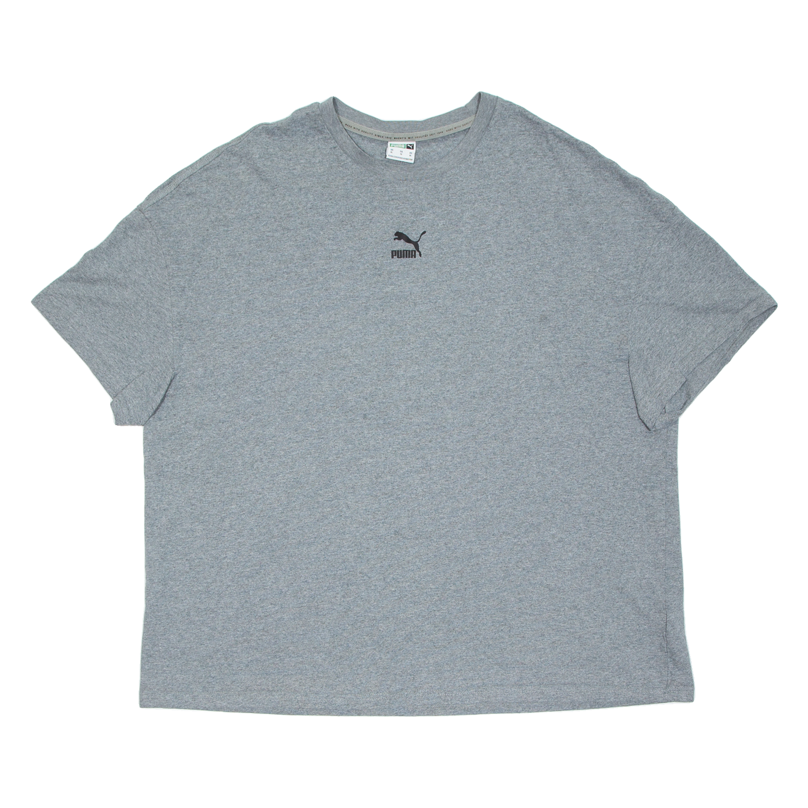 PUMA Womens T-Shirt Grey XL Refurbished - N/A refurbished available on Cerqular