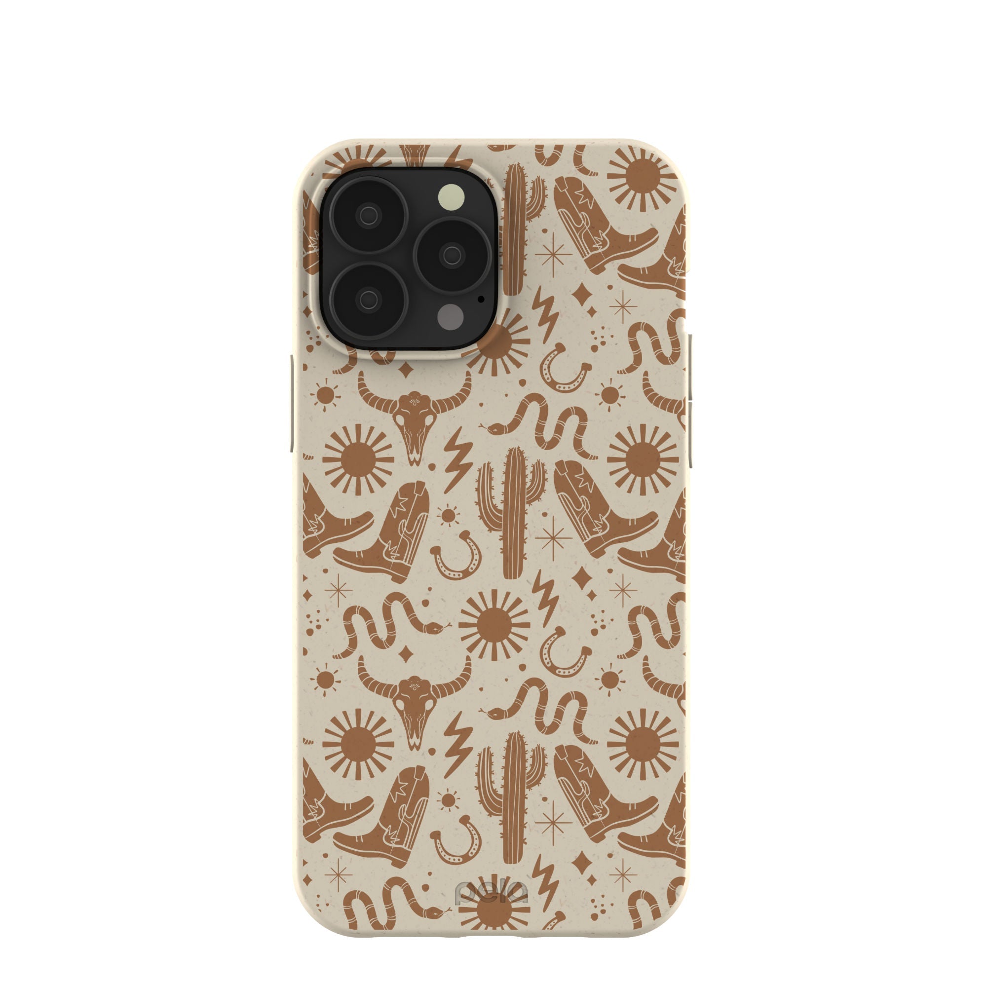 London Fog Wild West iPhone 13 Pro Max Case Refurbished - Pela Case refurbished available on Cerqular