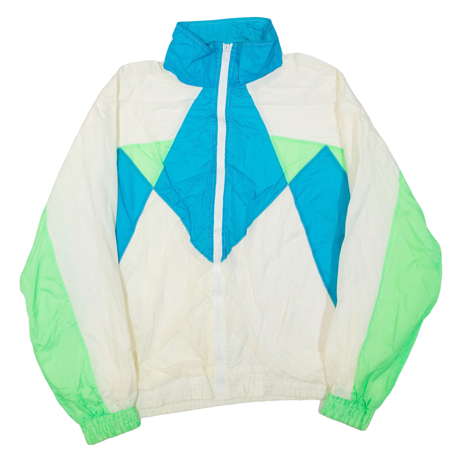 MARINA BAY Womens Shell Jacket White Nylon L Refurbished - N/A refurbished available on Cerqular