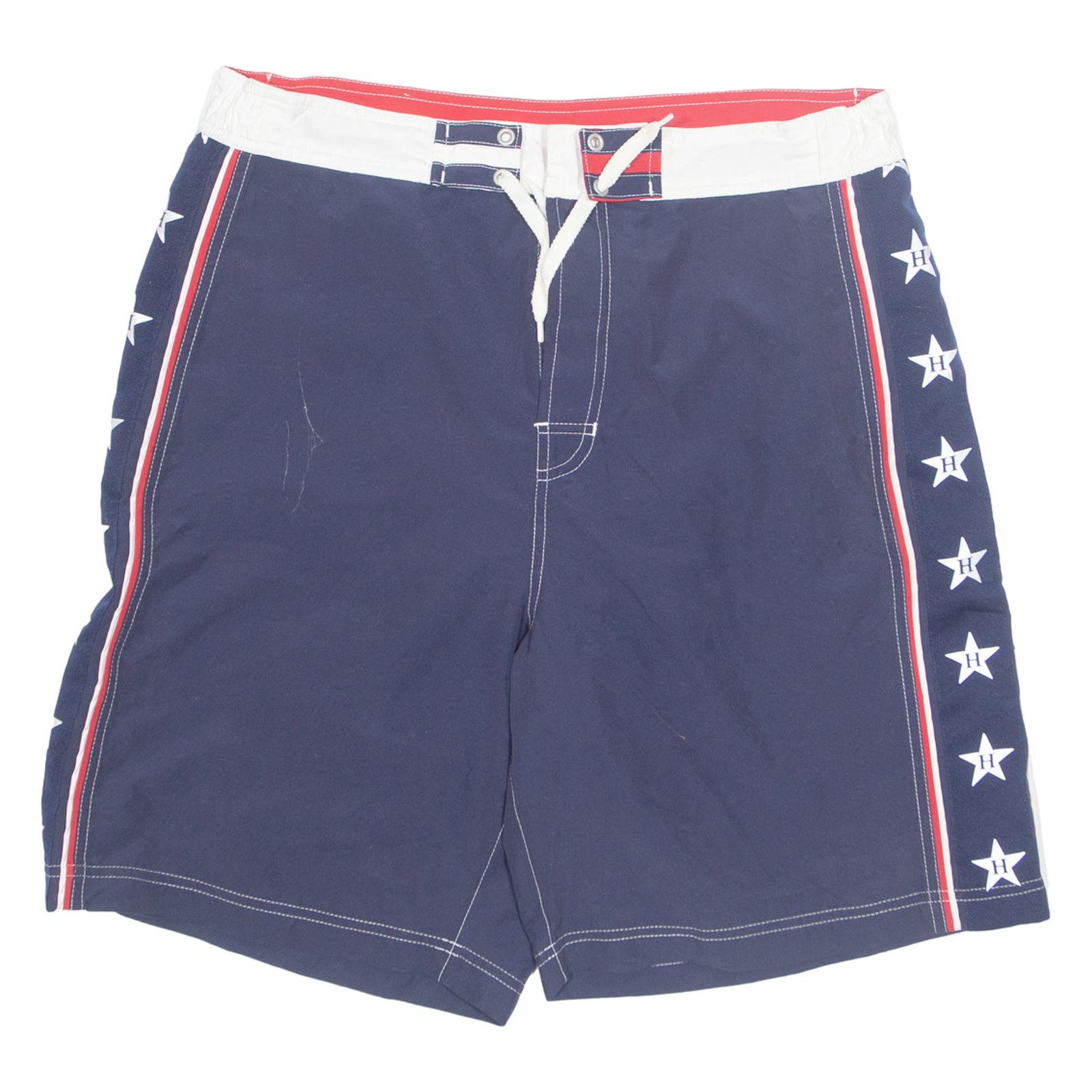 TOMMY HILFIGER Mesh Lined Mens Swimming Shorts Blue L W34 Refurbished - N/A refurbished available on Cerqular