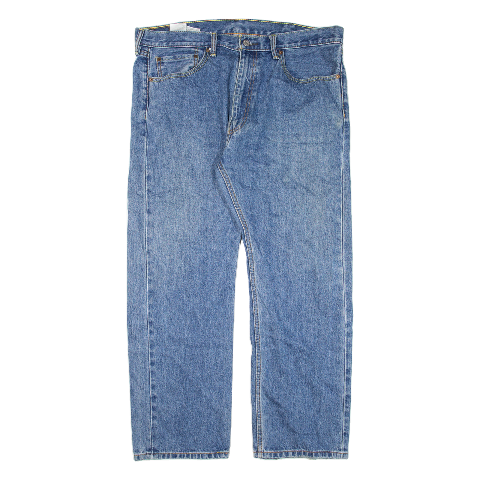 LEVI'S 505 Jeans Mens Blue Regular Straight W38 L29 Refurbished - N/A refurbished available on Cerqular