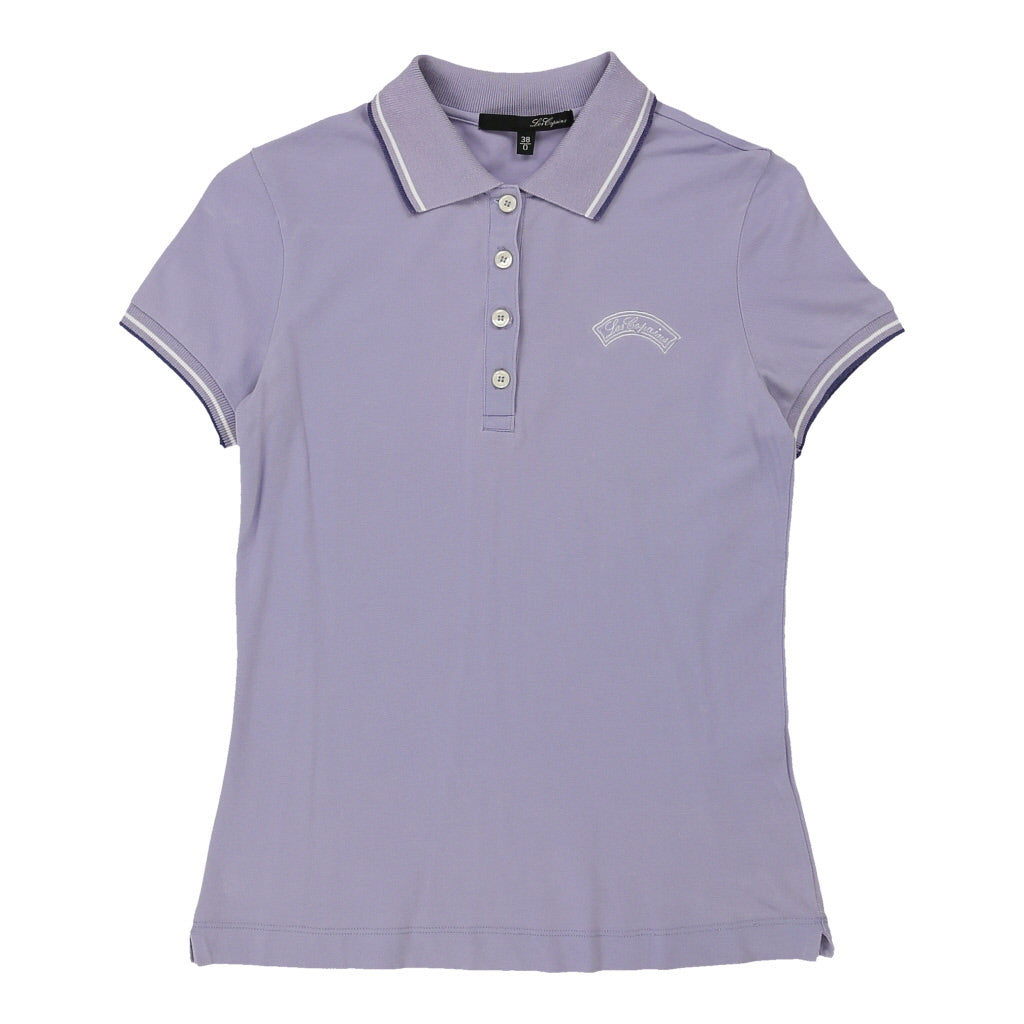 Les Copains Polo Shirt - Small Purple Cotton | Size: small Refurbished - N/A (Preloved Designer is not a specific brand, it refurbished available on Cerqular
