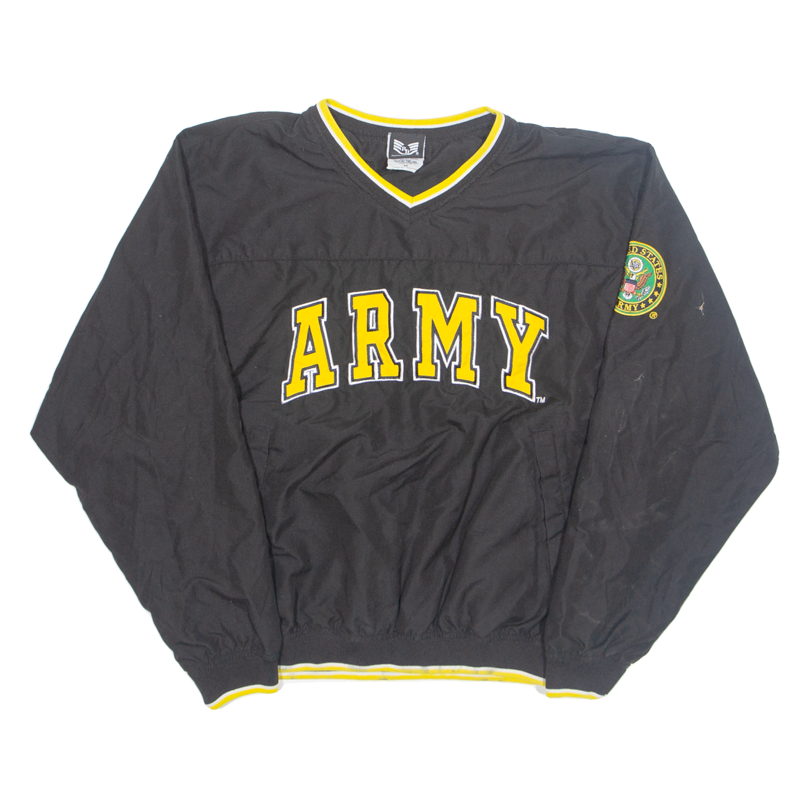 RAPID DOMINANCE United States ARMY Mesh Lined Training Mens Sweatshirt Black 90s USA M Refurbished - N/A refurbished available on Cerqular