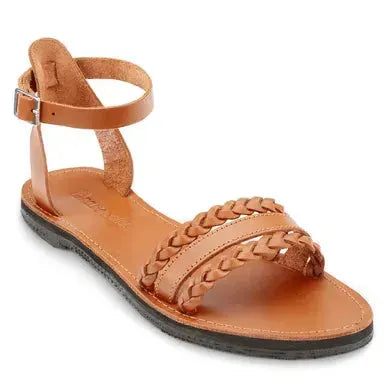 The Bohemia Leather Sandal | Color: Caramel | Size: 6 Refurbished - Brave Soles refurbished available on Cerqular