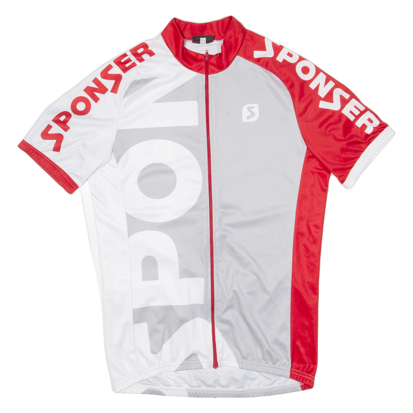 Cycling Mens Jersey White Full Zip M Refurbished - N/A refurbished available on Cerqular