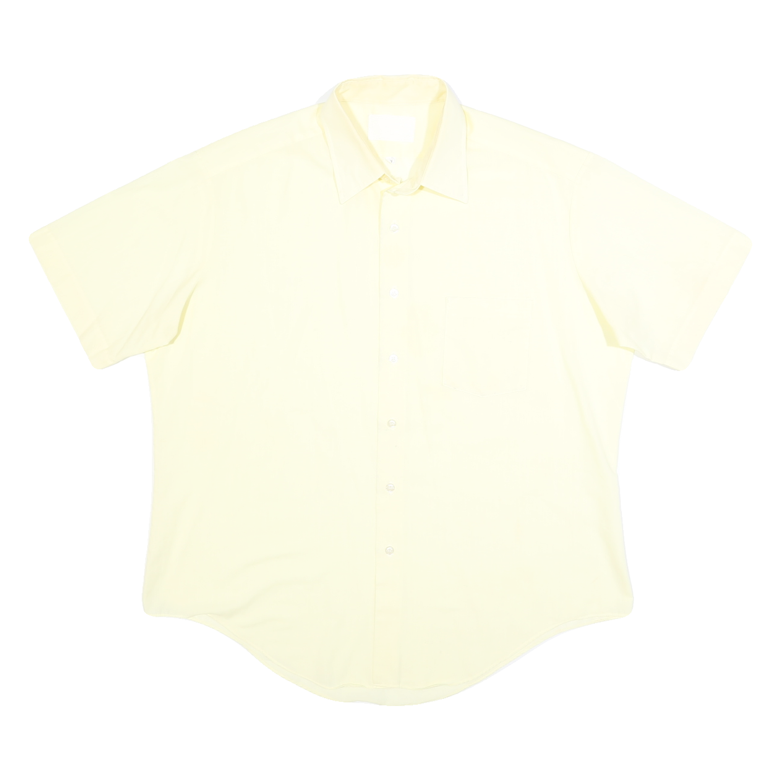 SEARS Womens Cream Shirt UK 16 Short Sleeve Button Closure Classic Fit Refurbished - N/A refurbished available on Cerqular