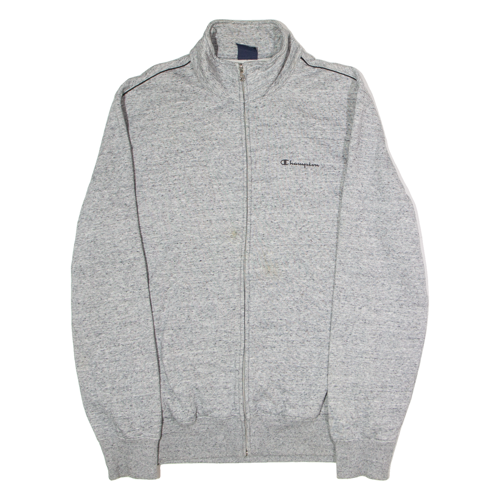 CHAMPION Mens Track Jacket Grey Jersey XL Refurbished - N/A refurbished available on Cerqular