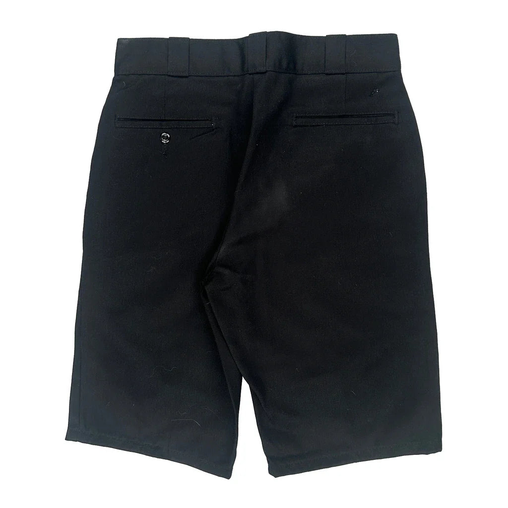 Dickies Shorts - 30W 10L Black Cotton Refurbished - Thrifted (note: this is a term often used to describe second- refurbished available on Cerqular