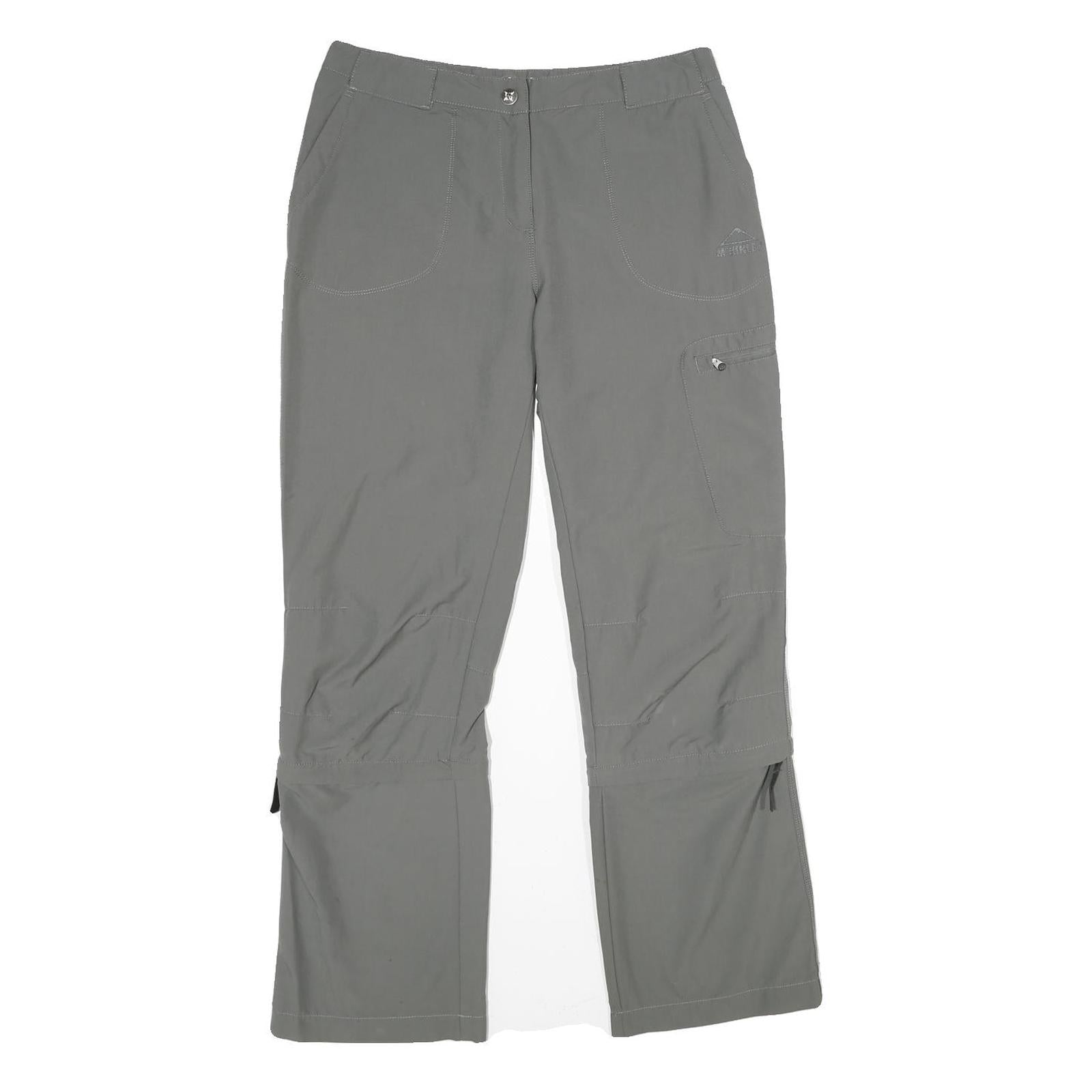 MCKINLEY Womens Polyamide Blend Grey Regular Tapered Trousers W30 L30 Outdoor Refurbished - N/A refurbished available on Cerqular