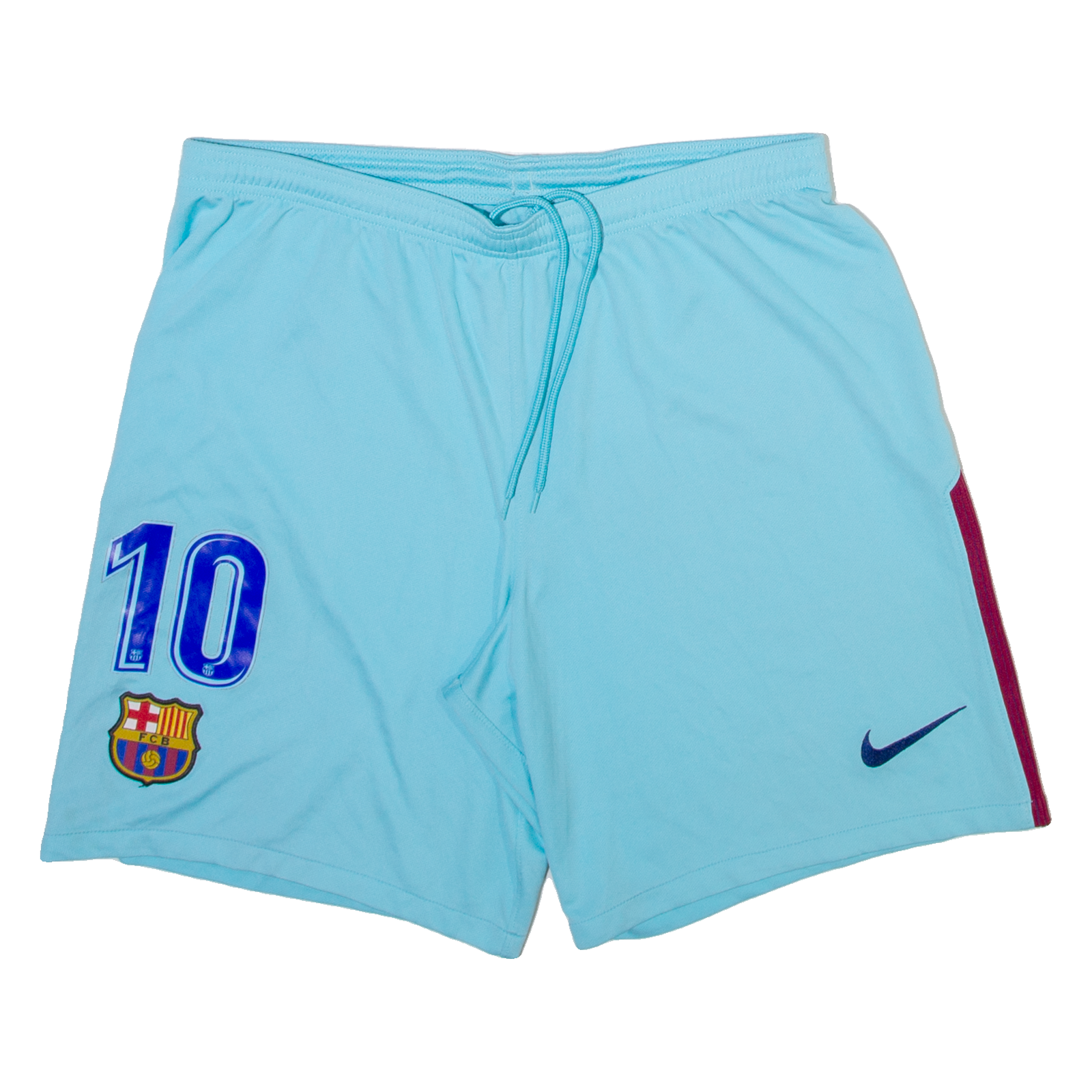 NIKE Fc Barcelona Mens Casual Shorts Blue L W30 Refurbished - N/A refurbished available on Cerqular