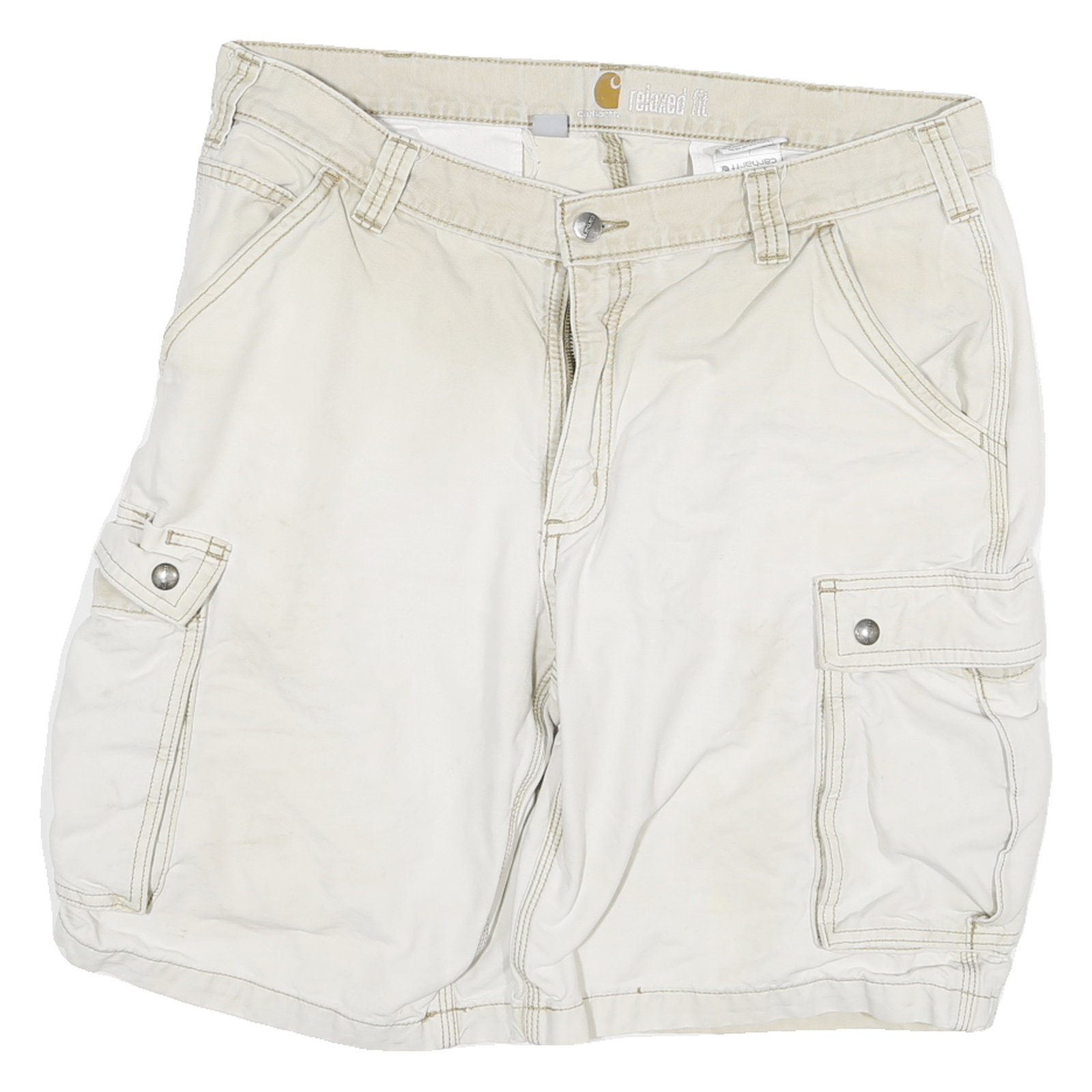 Buy CARHARTT Mens Shorts Beige Cargo Relaxed Fit XL W34 Durable Workwear Refurbished - $32.49 CARHARTT Mens Shorts Beige Cargo Relaxed Fit XL W34 Durable Workwear Refurbished - N/A refurbished available on Cerqular