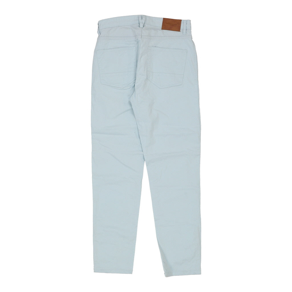 Sonny Bono Trousers - 30W UK 10 Blue Cotton Refurbished - Thrifted (note: this is a term often used to describe second- refurbished available on Cerqular