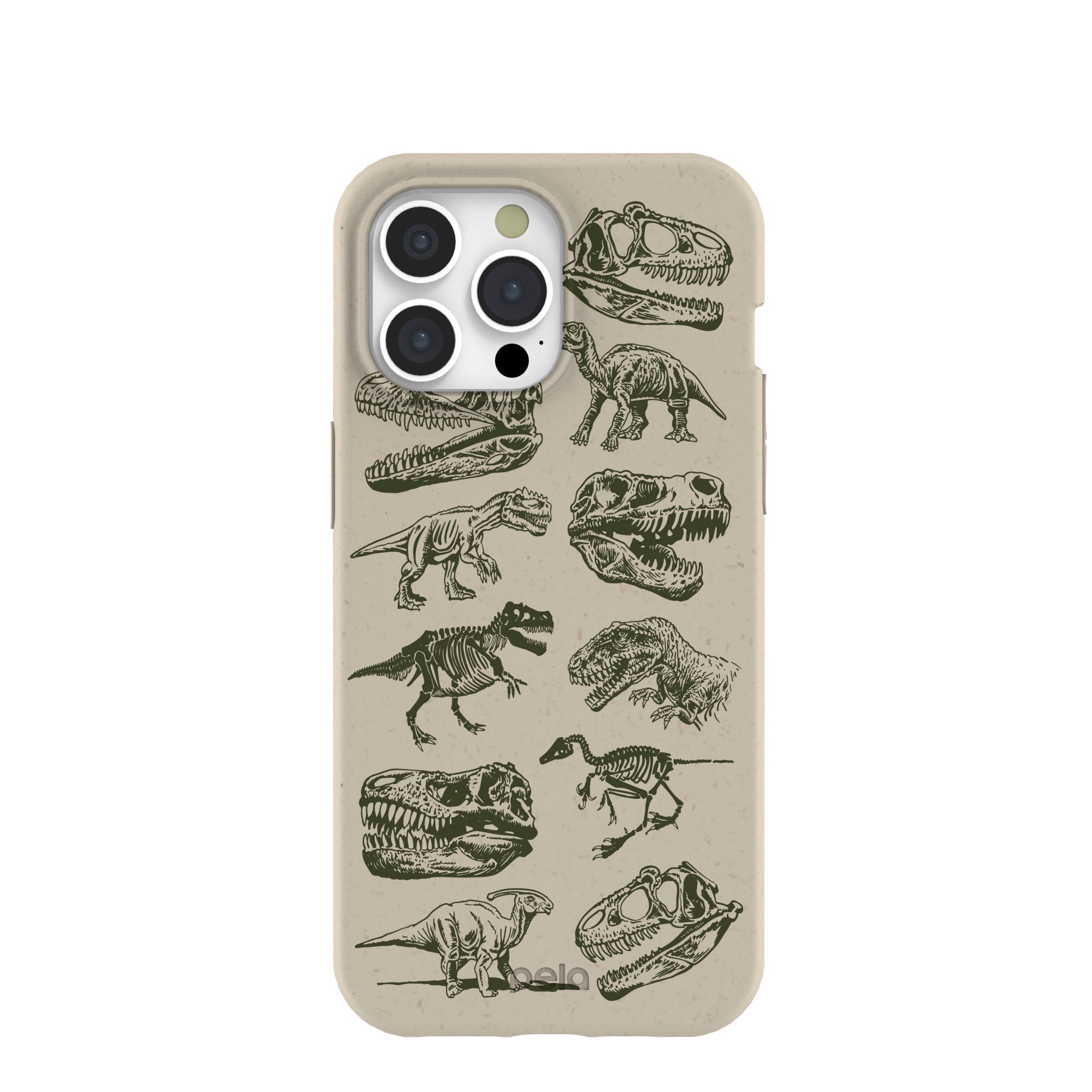 London Fog Jurassic iPhone 15 Pro Max Case Refurbished - Pela Case refurbished available on Cerqular