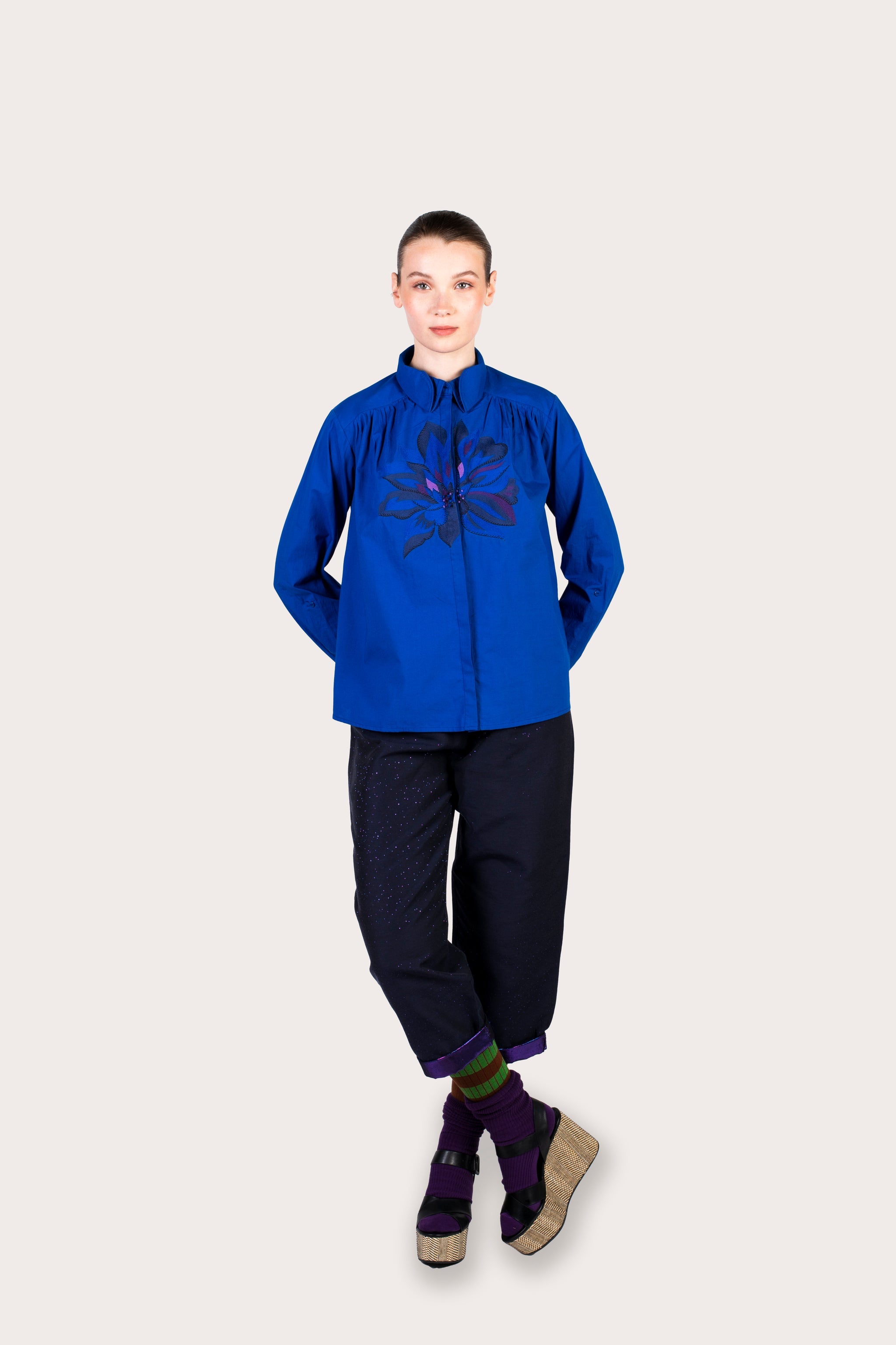 Chemise Hila Indigo | Taille: S Refurbished - N/A (I could not find a known brand with this name. If refurbished available on Cerqular