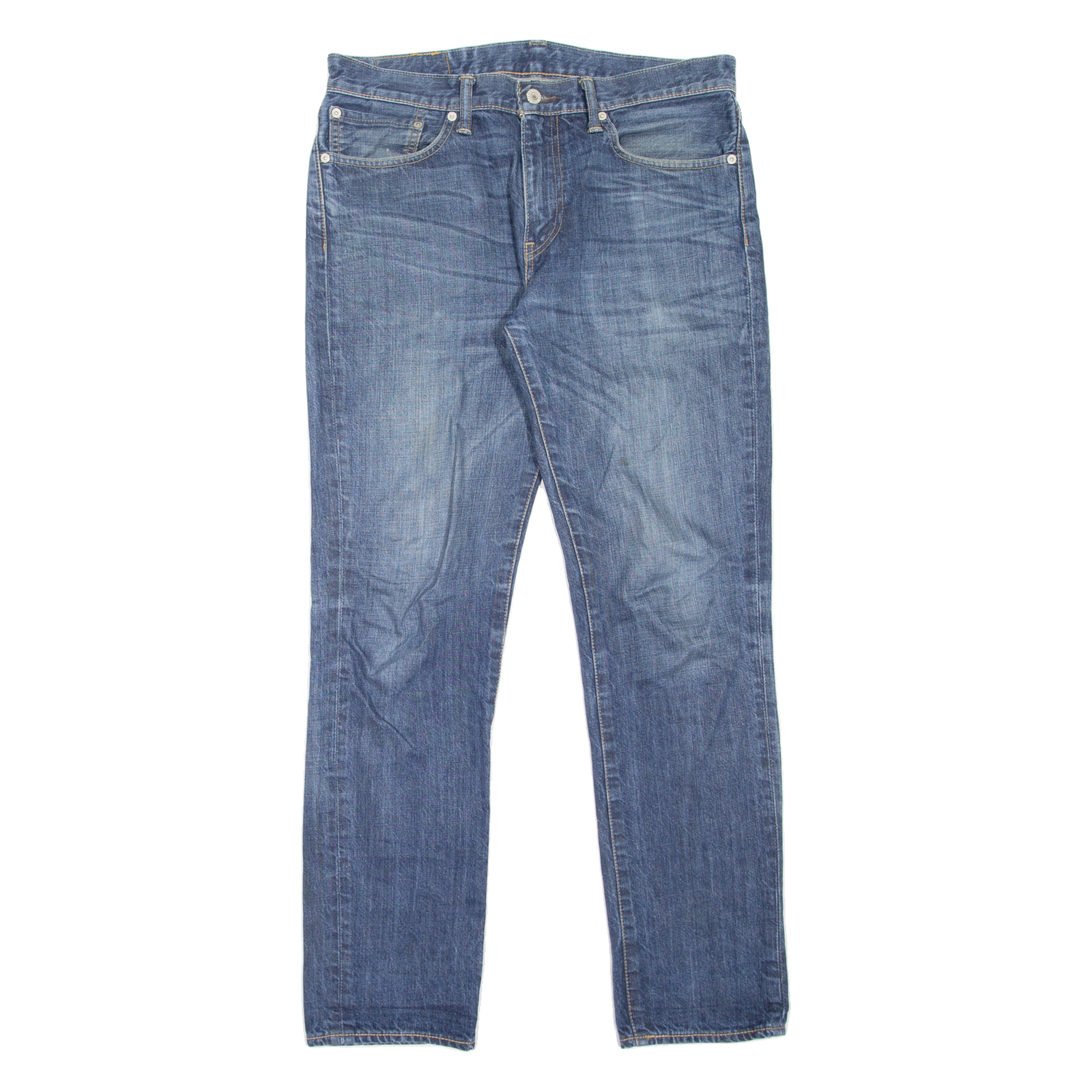 LEVI'S 511 Jeans Mens Blue Slim Straight Stone Wash W34 L32 Refurbished - N/A refurbished available on Cerqular