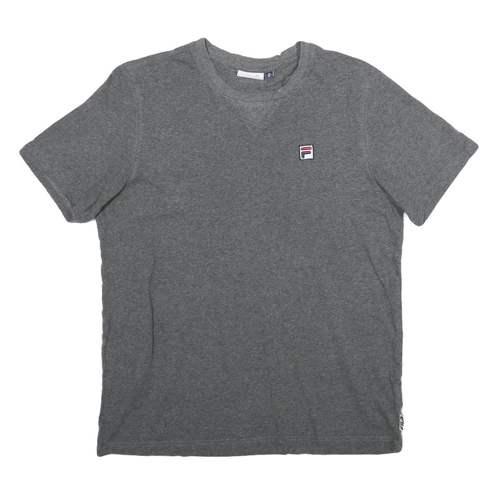 Buy FILA Mens Grey Short Sleeve Crew Neck T-Shirt M Cotton Casual Wear Refurbished - $18.19 FILA Mens Grey Short Sleeve Crew Neck T-Shirt M Cotton Casual Wear Refurbished - N/A refurbished available on Cerqular