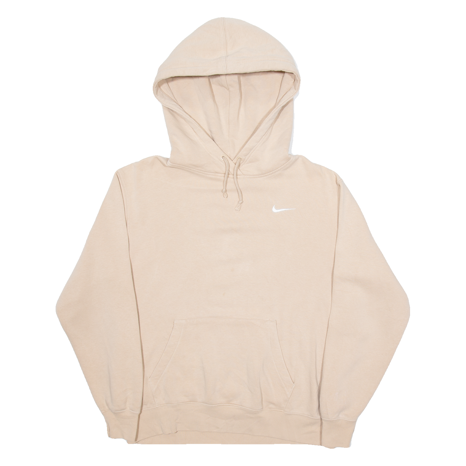 NIKE Womens Beige Hoodie M Refurbished - N/A refurbished available on Cerqular