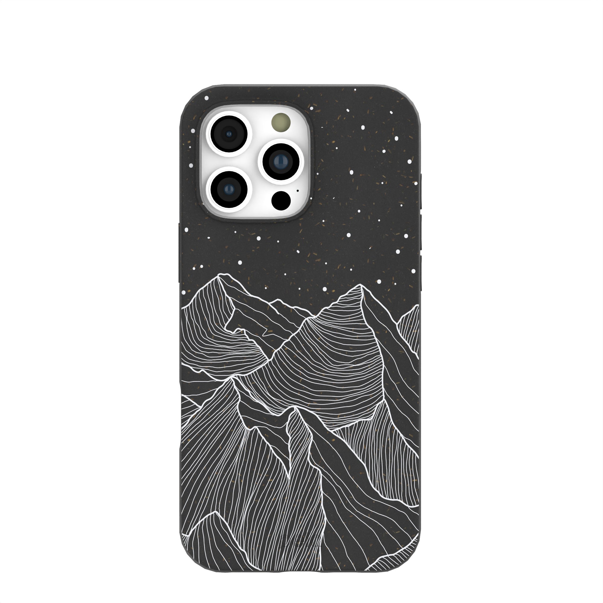 Black Night Panorama iPhone 16 Pro Max Case Refurbished - Pela Case refurbished available on Cerqular