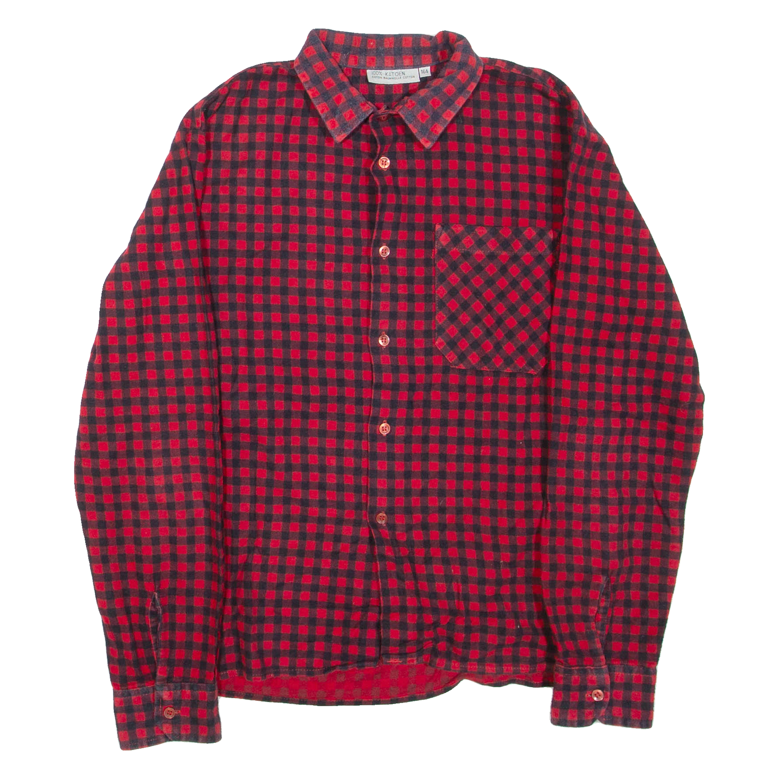 Buy Mens Shirt Red Check Long Sleeve S Refurbished - $18.19 Mens Shirt Red Check Long Sleeve S Refurbished - N/A refurbished available on Cerqular