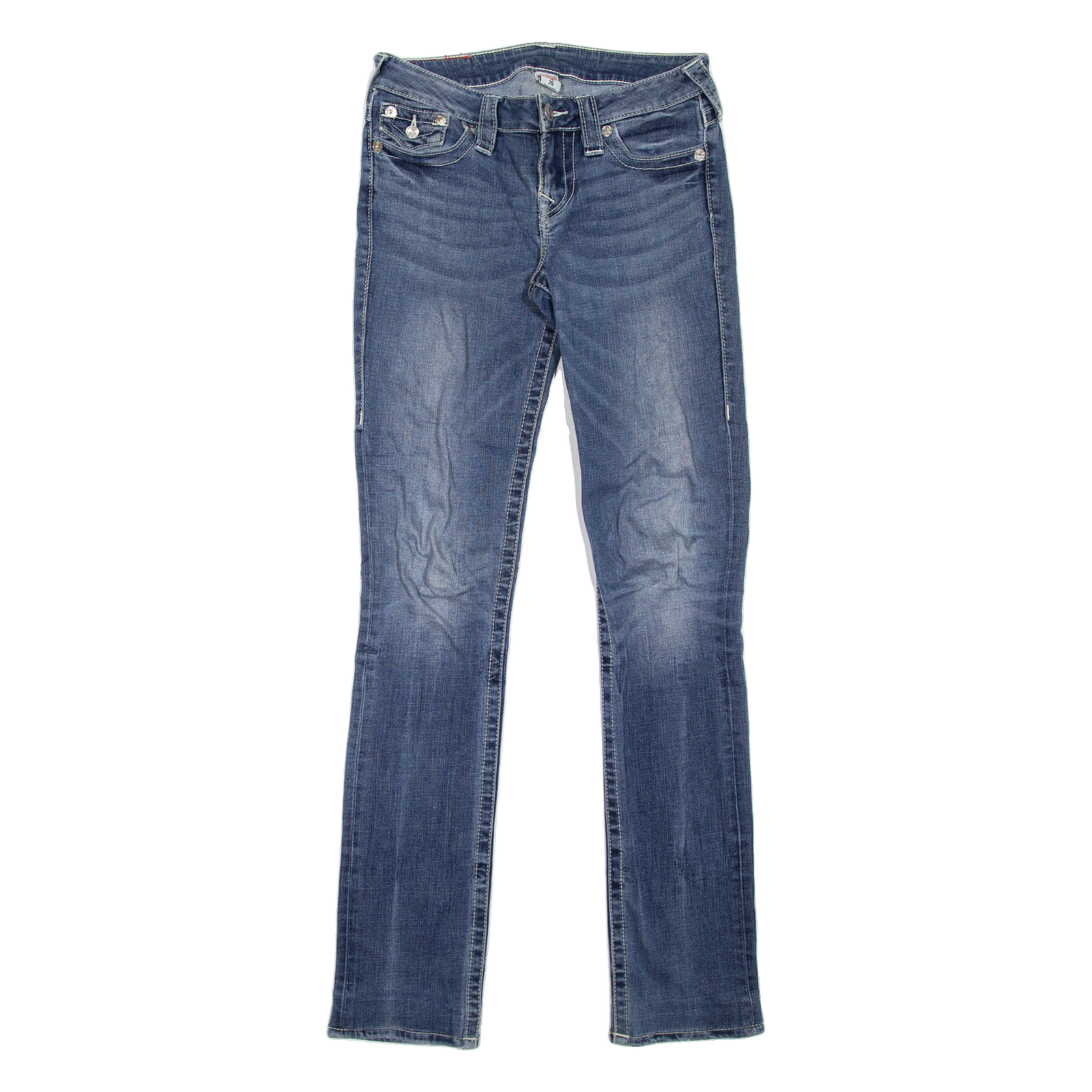 Buy TRUE RELIGION Womens Jeans Blue Slim Straight Stone Wash W25 L32 Refurbished - $74.09 TRUE RELIGION Womens Jeans Blue Slim Straight Stone Wash W25 L32 Refurbished - N/A refurbished available on Cerqular