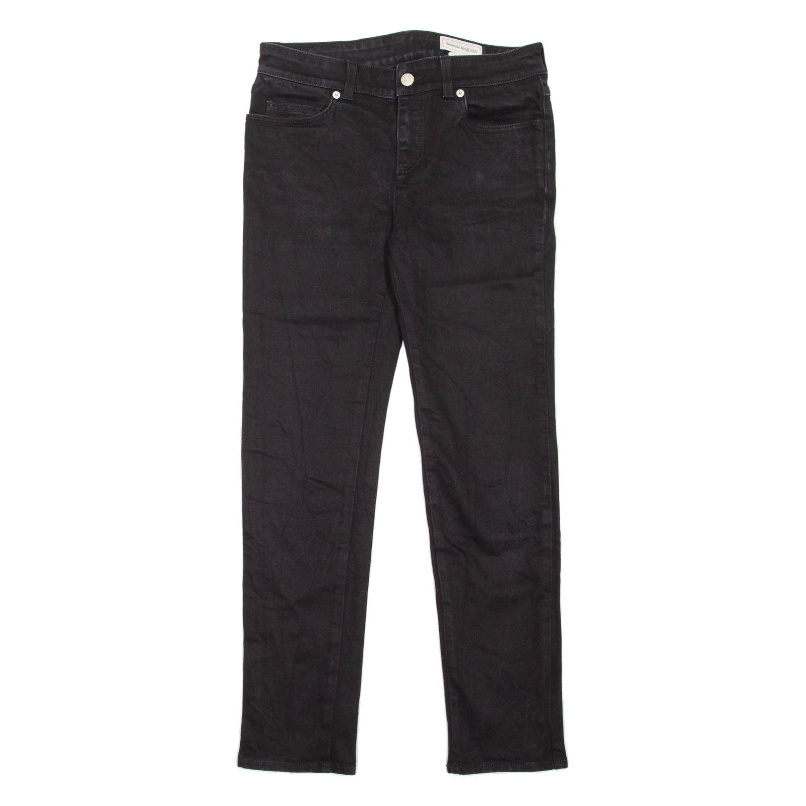 Buy ALEXANDER MCQUEEN Womens Jeans Black Slim Skinny W28 L28 Refurbished - $94.89 ALEXANDER MCQUEEN Womens Jeans Black Slim Skinny W28 L28 Refurbished - N/A refurbished available on Cerqular