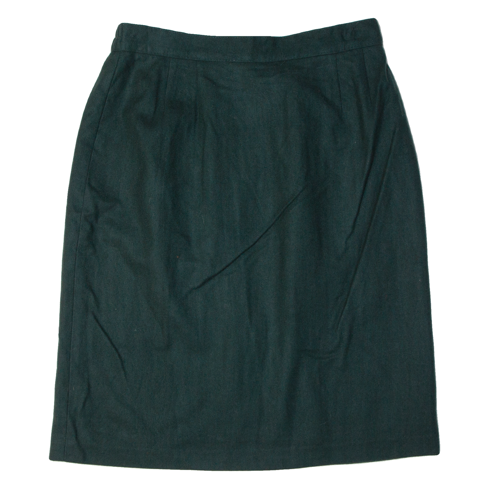 SAG HARBOUR Womens Straight Skirt Green Knee Length Wool 90s M Refurbished - N/A refurbished available on Cerqular