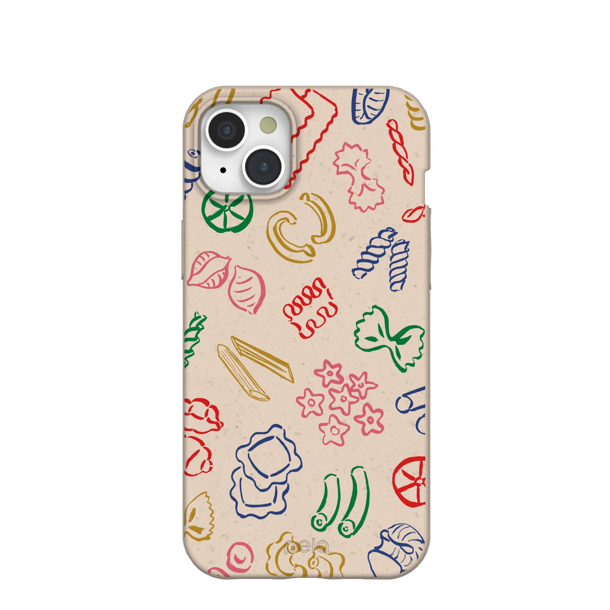 Seashell Carbs iPhone 15 Plus Case Refurbished - Pela Case refurbished available on Cerqular