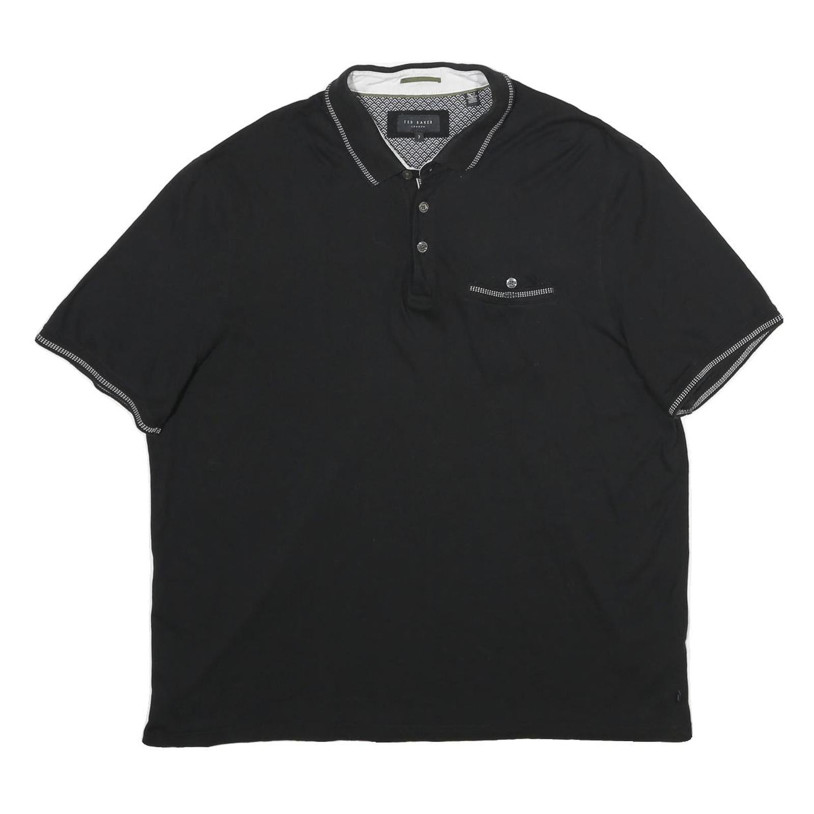 Buy TED BAKER Mens Black Short Sleeve Plain 2XL Cotton Blend Polo Shirt Stylish Fit Refurbished - $28.59 TED BAKER Mens Black Short Sleeve Plain 2XL Cotton Blend Polo Shirt Stylish Fit Refurbished - N/A refurbished available on Cerqular