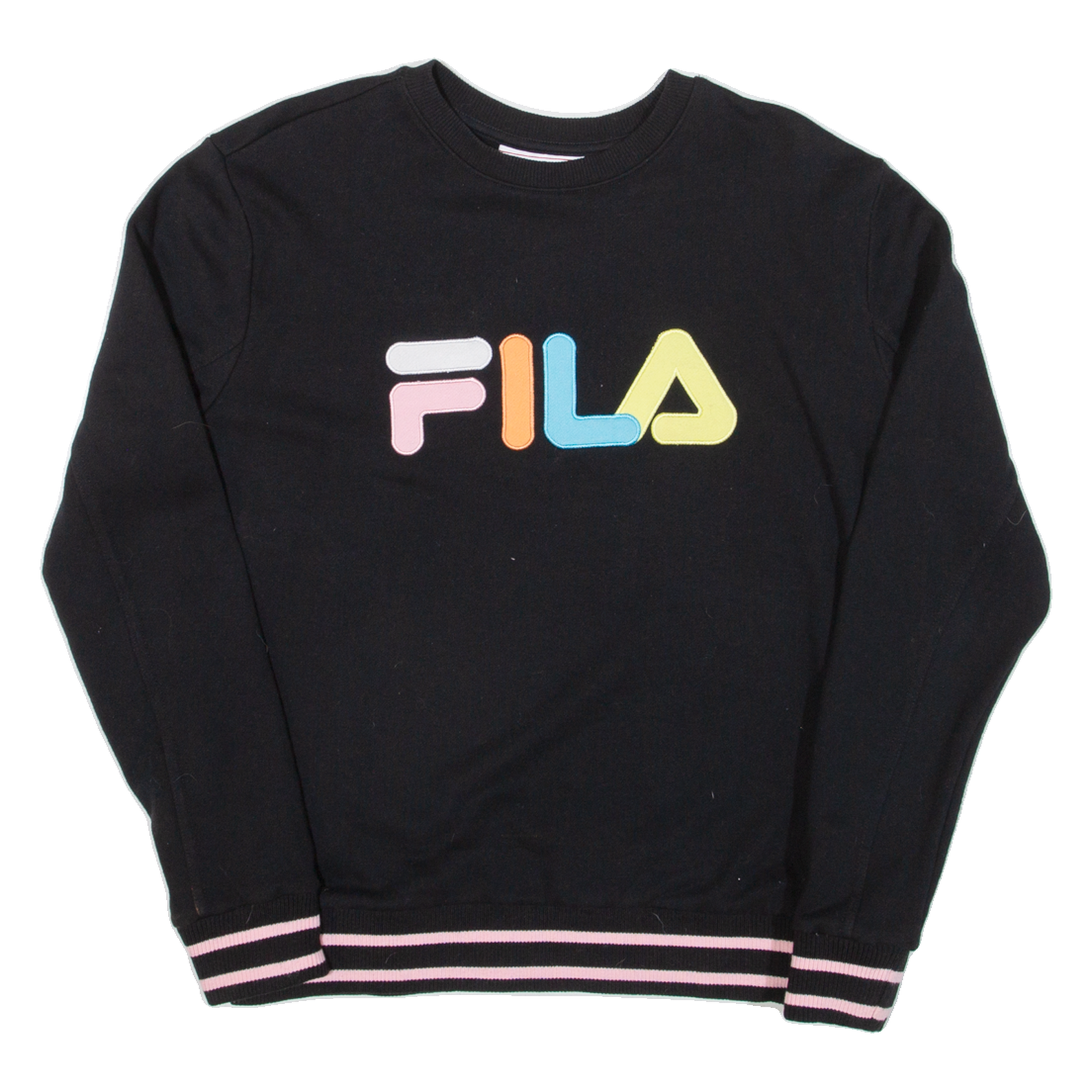 FILA Womens Sweatshirt Black M Refurbished - N/A refurbished available on Cerqular