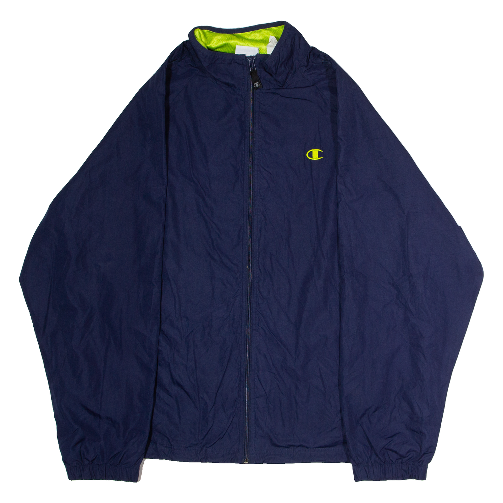 CHAMPION Mens Rain Jacket Blue L Refurbished - N/A refurbished available on Cerqular