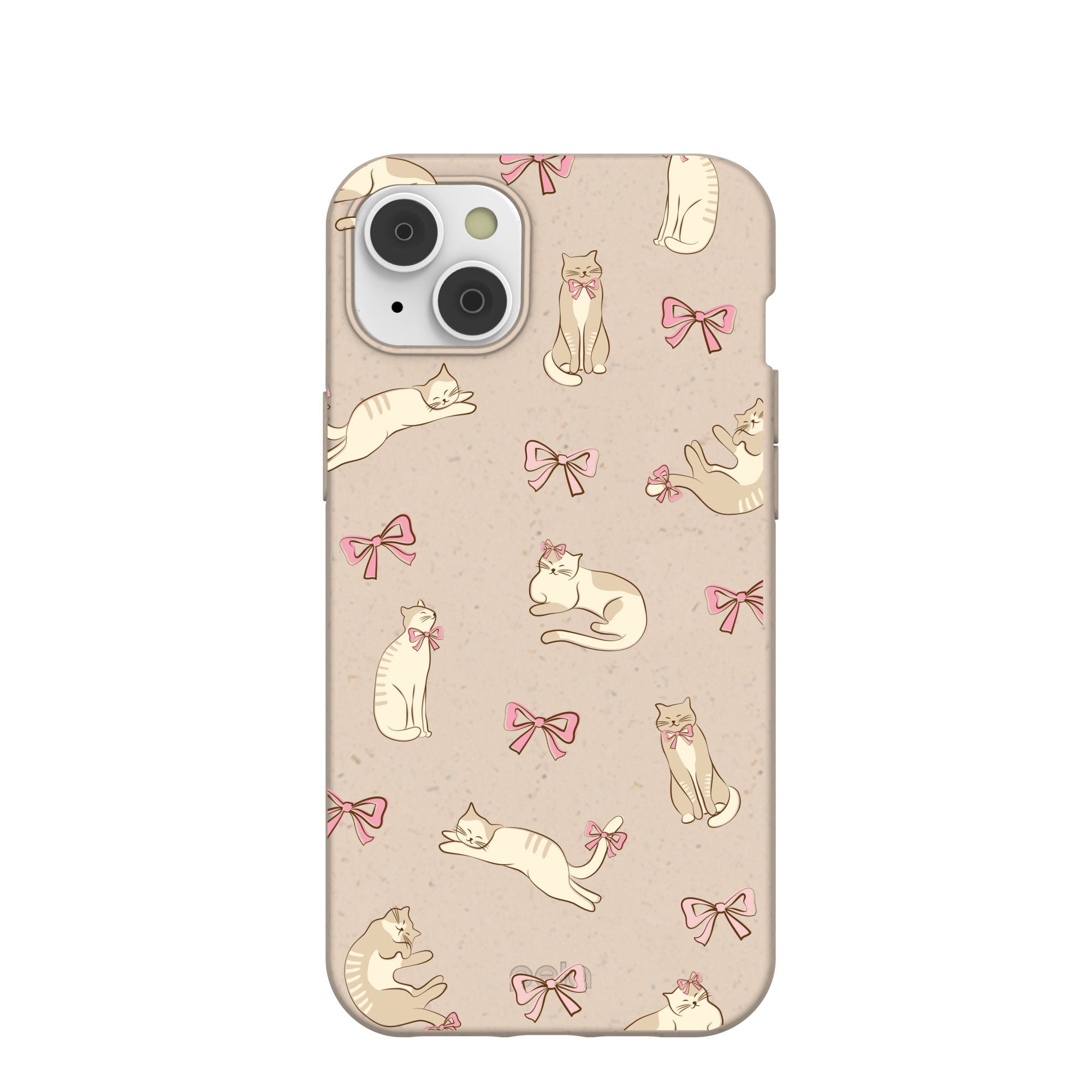 Seashell Purrfect iPhone 14 Plus Case Refurbished - Pela Case refurbished available on Cerqular
