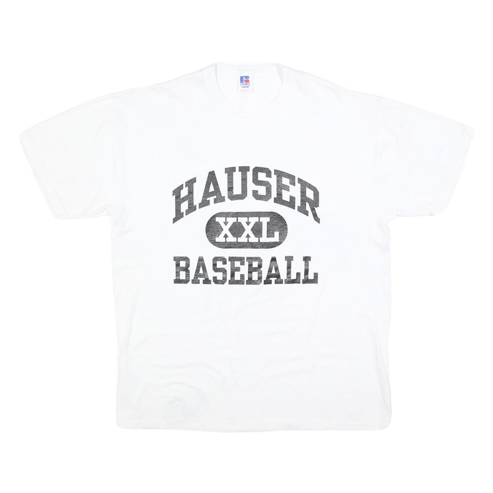 Buy RUSSELL ATHLETIC Mens White Hauser Baseball Graphic T-Shirt L Short Sleeve Crew Refurbished - $15.59 RUSSELL ATHLETIC Mens White Hauser Baseball Graphic T-Shirt L Short Sleeve Crew Refurbished - N/A refurbished available on Cerqular