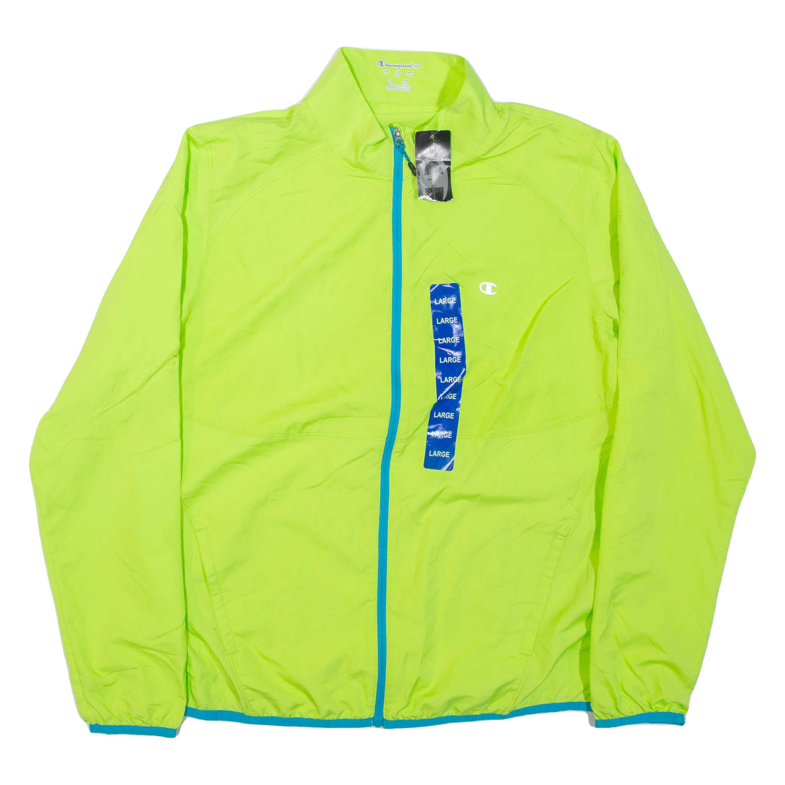 CHAMPION Mens Shell Jacket Green L Refurbished - N/A refurbished available on Cerqular