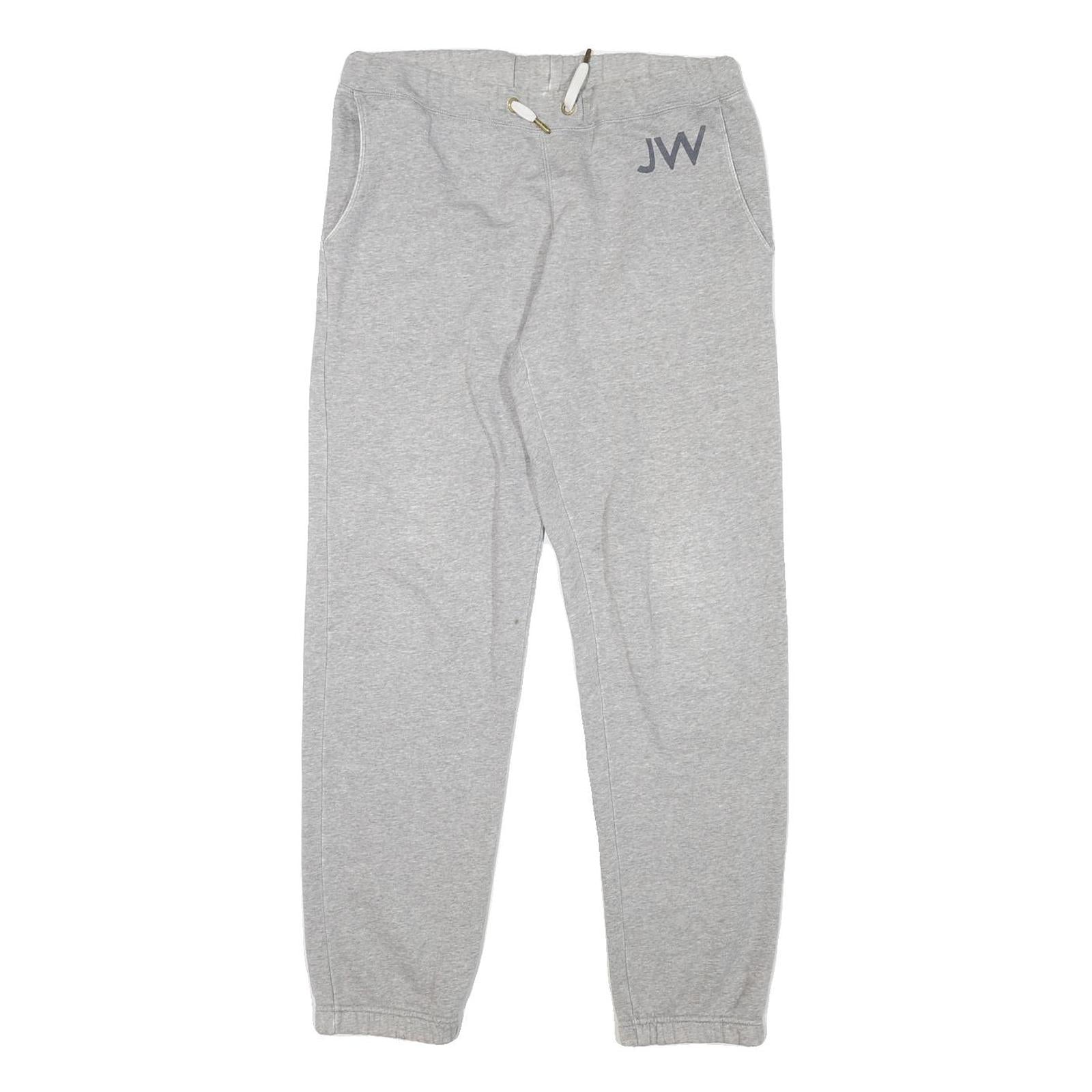 JACK WILLS Mens Joggers Grey XS W30 L29 Cotton Blend Slim Tapered Fit JW Logo Refurbished - N/A refurbished available on Cerqular