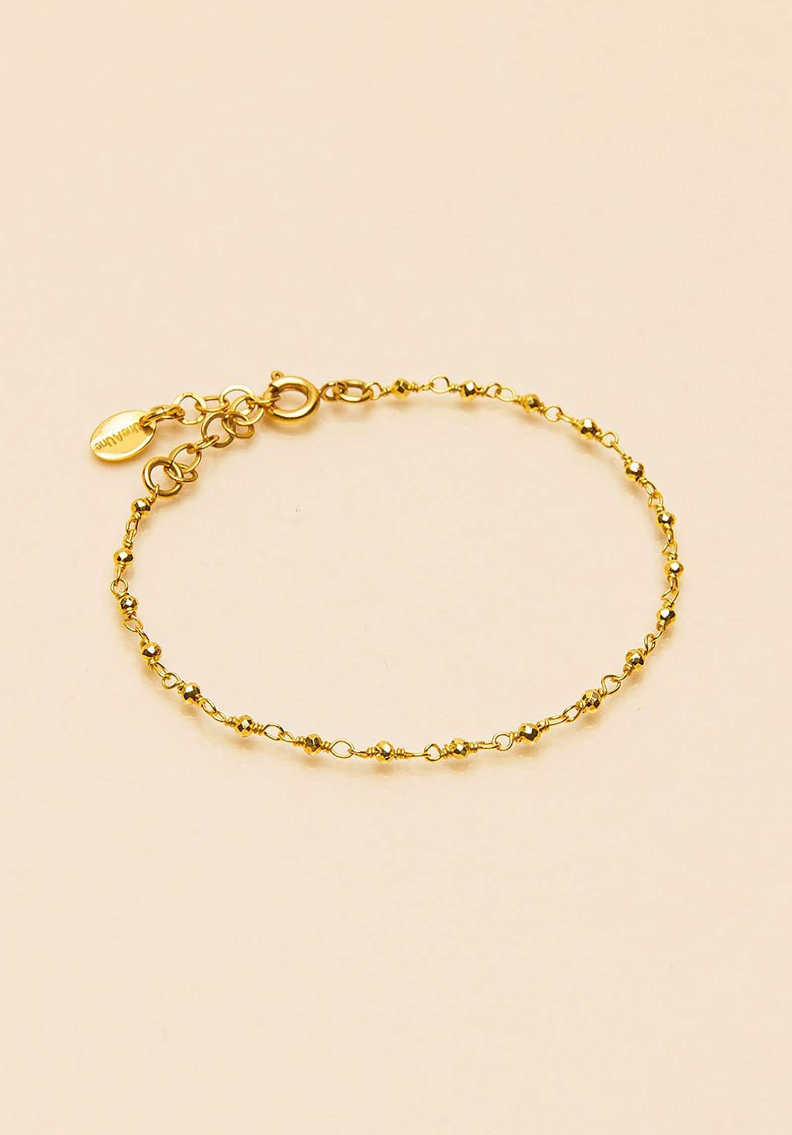 Bracelet  Bripd Pyrite-Doree | Color: PYRITE DOREE | Size: U Refurbished - Rue Madame is a known brand, and the standardized name is " refurbished available on Cerqular
