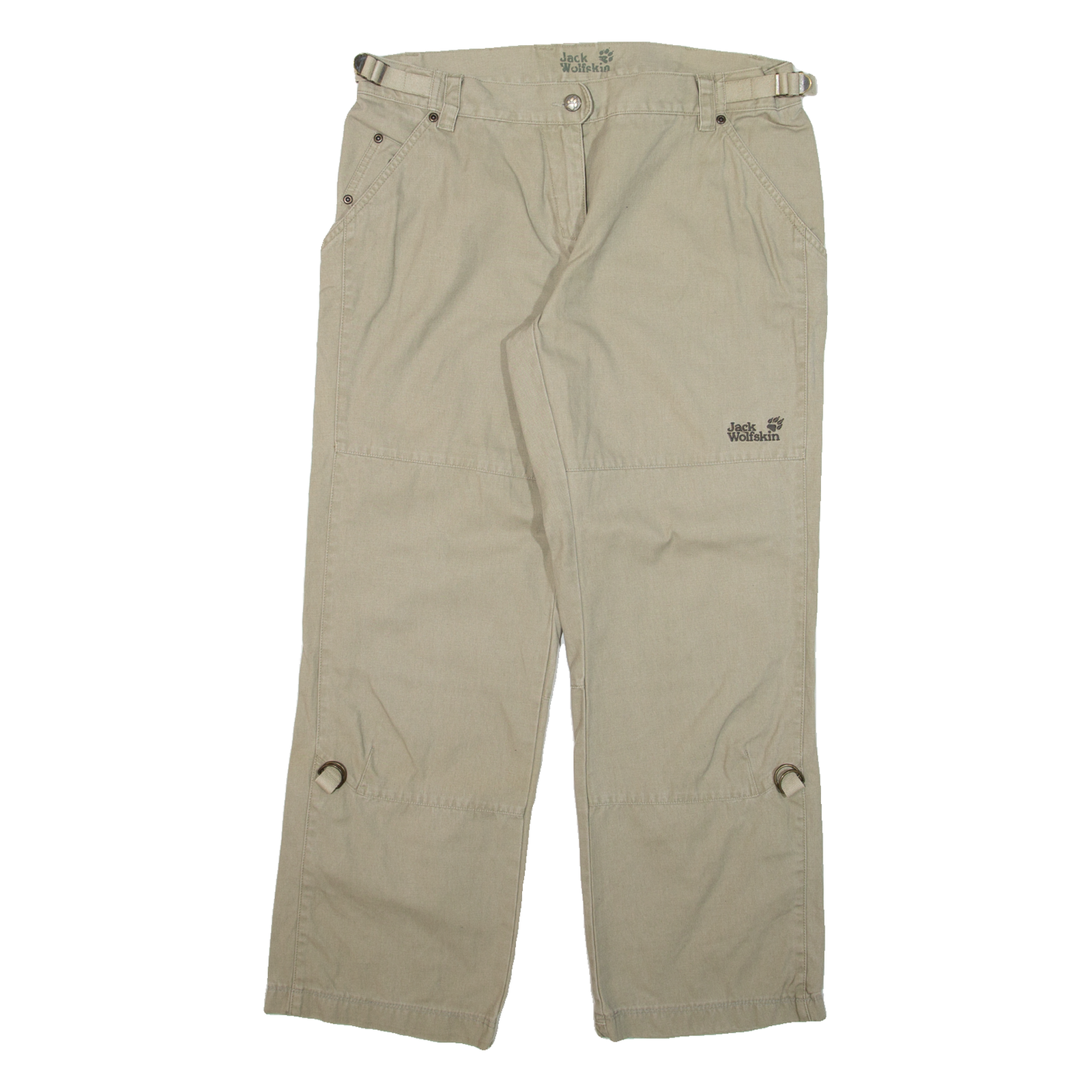 JACK WOLFSKIN Womens Trousers Beige Regular Straight W37 L29 Refurbished - N/A refurbished available on Cerqular