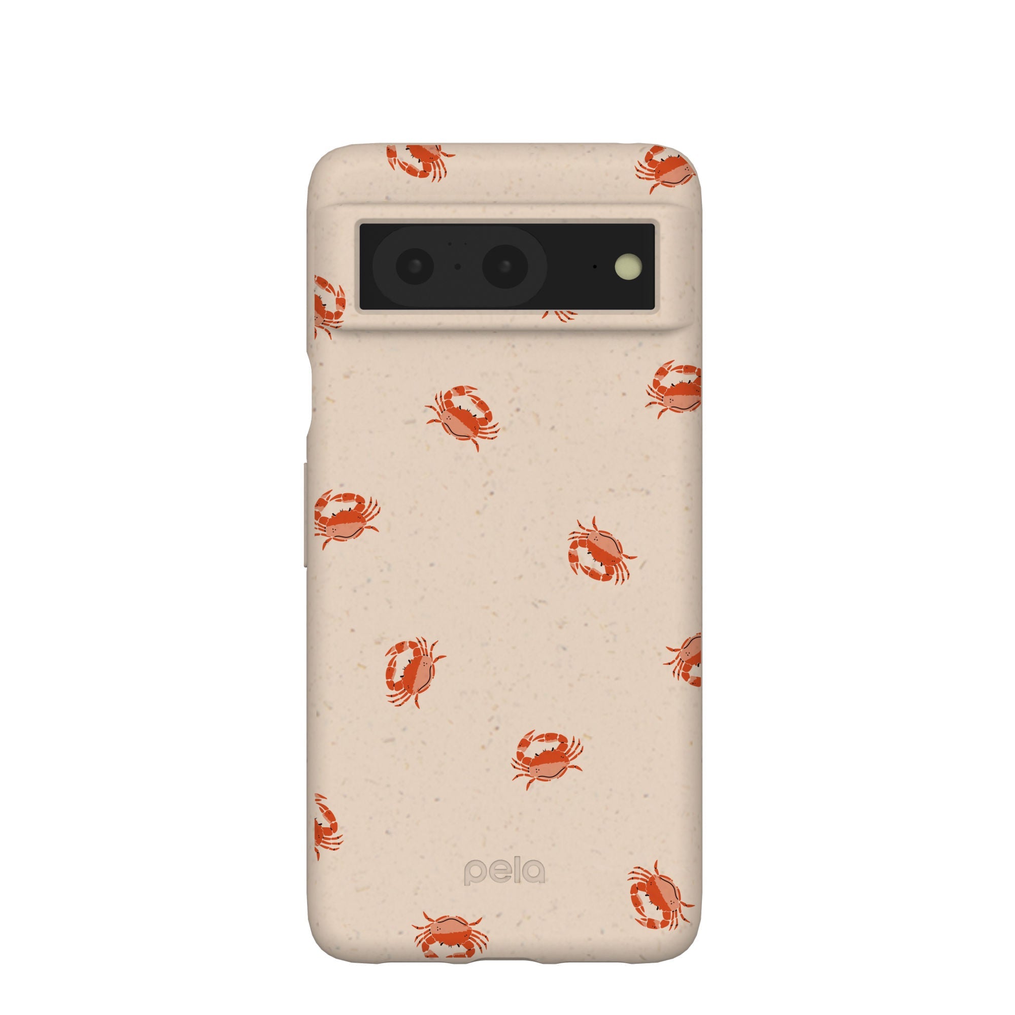 Seashell Lil Crabby Google Pixel 8 Case Refurbished - Pela Case refurbished available on Cerqular