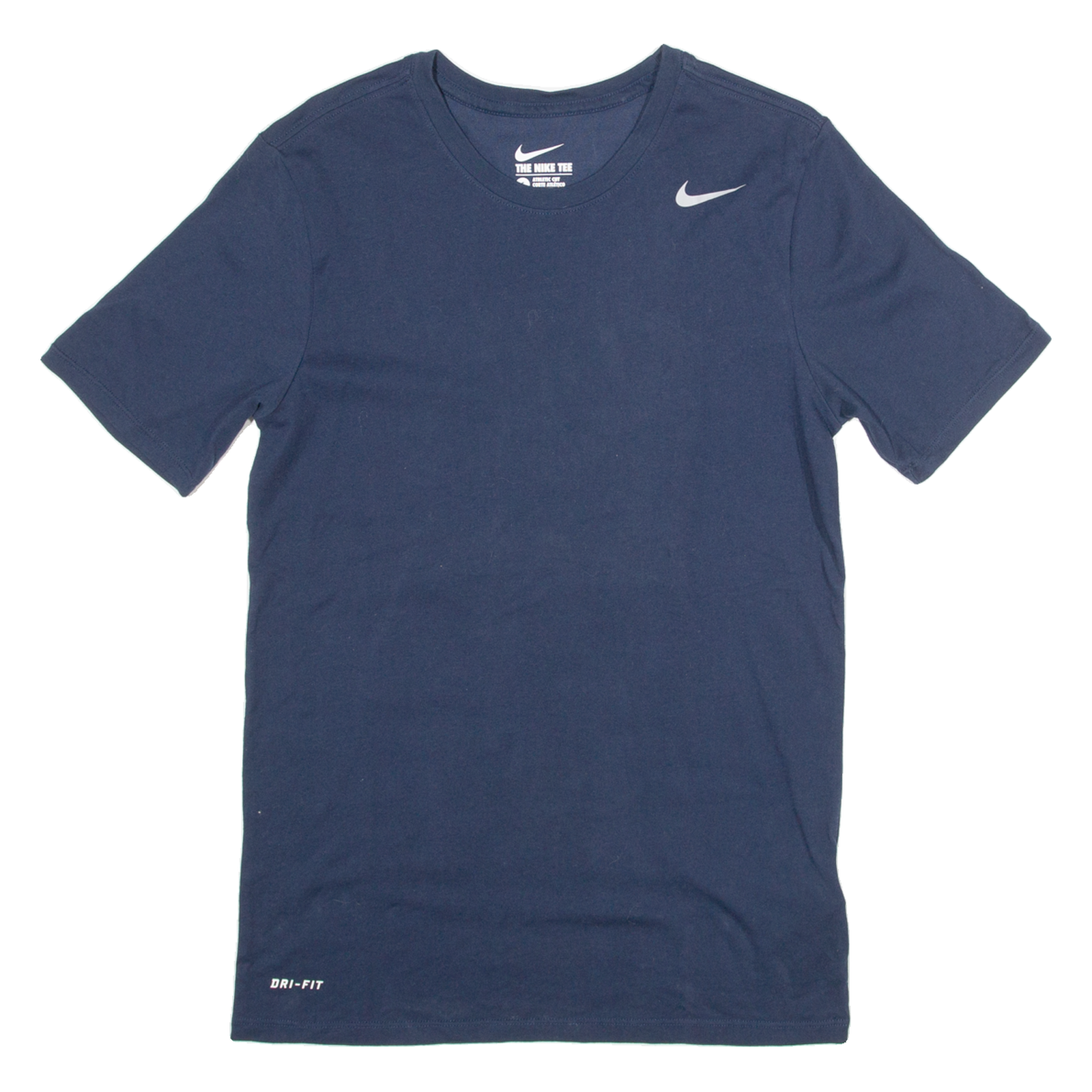NIKE Athletic Cut Mens T-Shirt Blue S Refurbished - N/A refurbished available on Cerqular